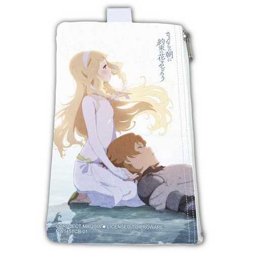 YUME動漫【道別的早晨就用約定之花點綴吧 觸控手機收納包】(1) 周邊 普威爾精品