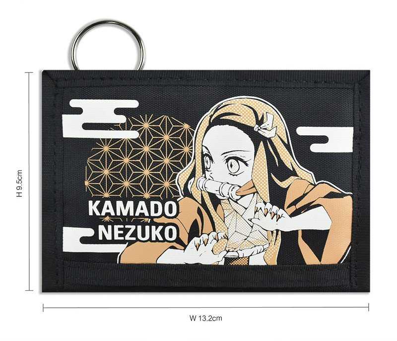 YUME動漫【鬼滅之刃 輕便機能運動短夾】A款 禰豆子 周邊 木棉花精品