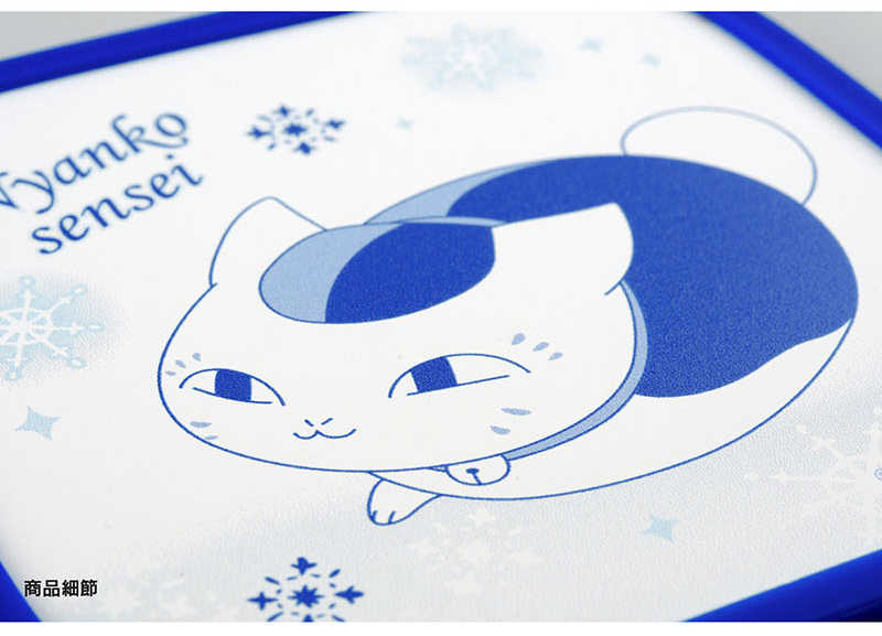 YUME動漫【夏目友人帳 方型吸水杯墊】A款 貓咪老師 周邊 木棉花精品