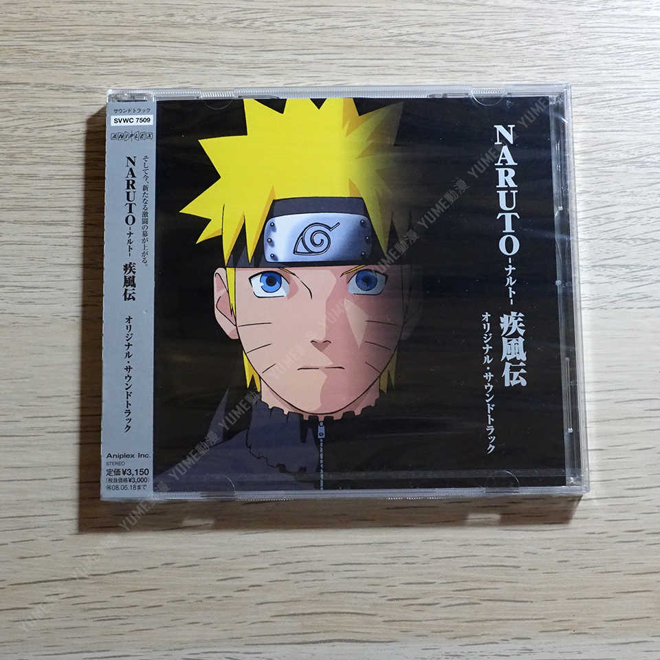 YUME動漫【火影忍者 疾風伝 原聲帶】 CD OST (日版現貨)