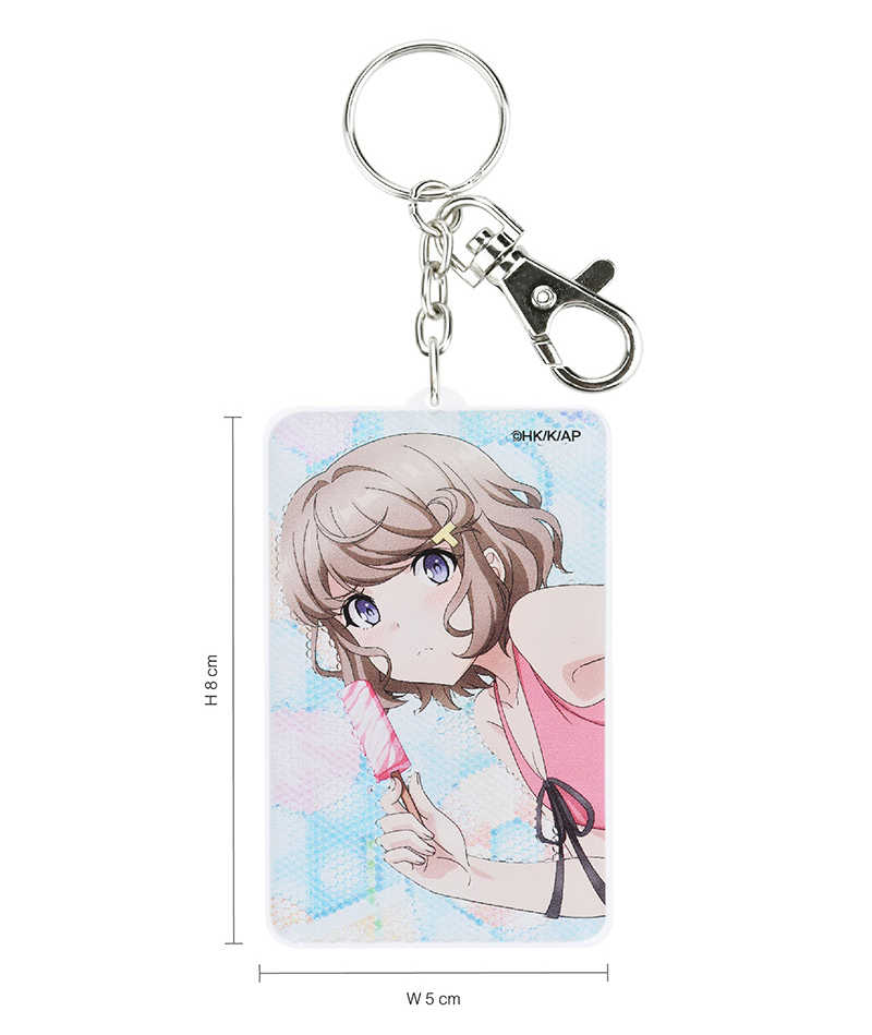 YUME動漫【青春豬頭少年 3D光柵壓克力鑰匙圈】B款 朋繪 周邊 木棉花精品