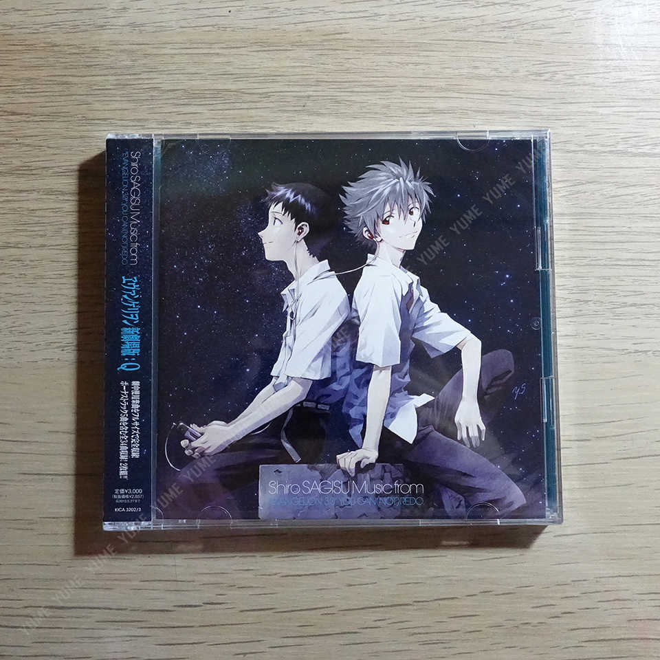 YUME動漫【福音戰士 Q 新劇場版 原聲帶】 2CD [通常盤] OST (日版代購)