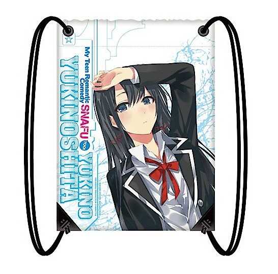 YUME動漫【果然我的青春戀愛喜劇搞錯了。續　輕便束口後背包】 (1) 周邊 普威爾精品