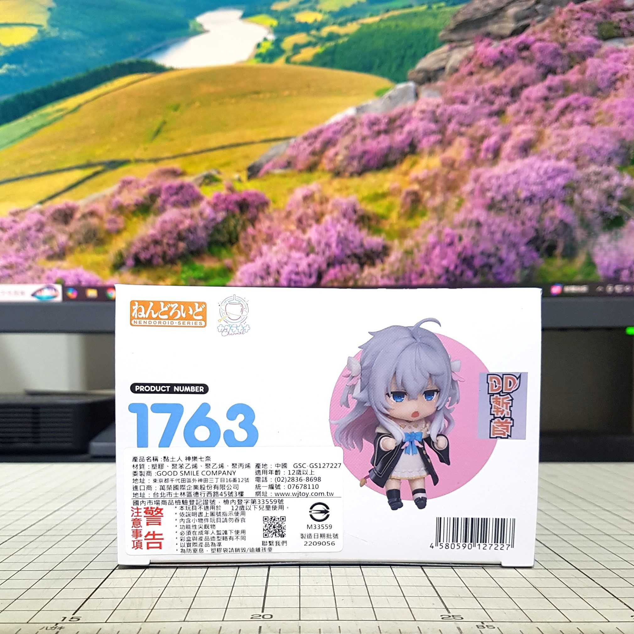 [長夜餘火]首販 現貨24小時出貨 GSC 黏土人 神樂七奈 Vtuber 1763 代理版 全新
