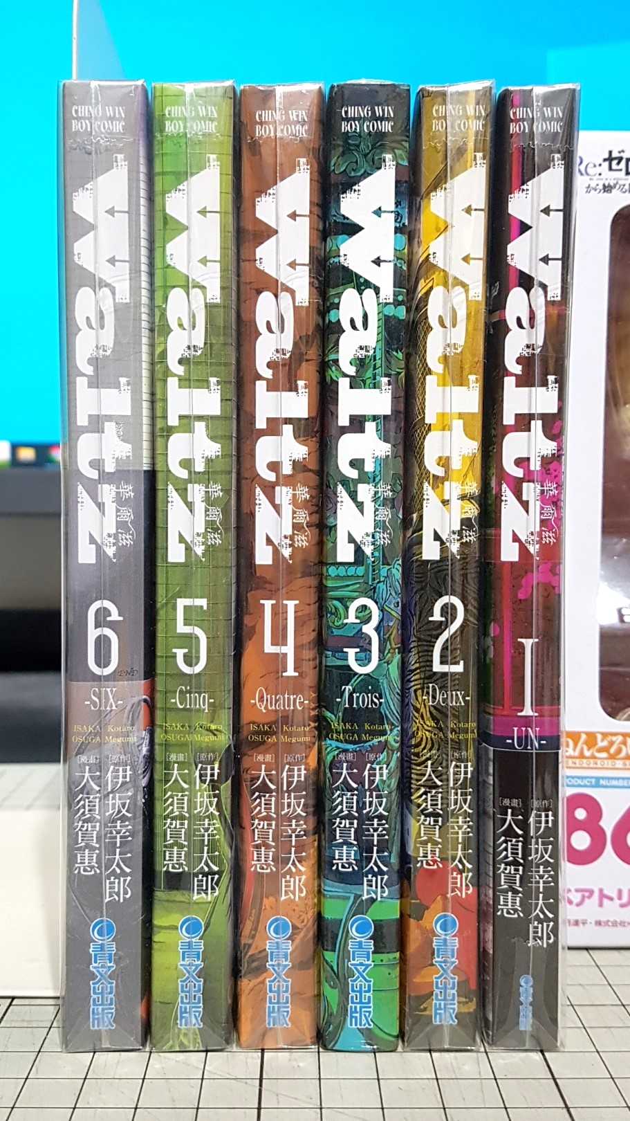 [長夜餘火]現貨24小時出貨 華爾滋 Waltz 1~6 伊坂幸太郎 大須賀惠 青文 自有書 無章釘 首刷書腰