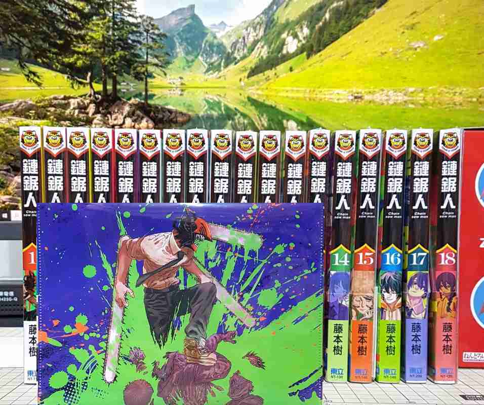[長夜餘火]現貨24小時出貨 鏈鋸人 1~20 首刷限定版 藤本樹 首刷書腰 春納祭 店頭海報 東立