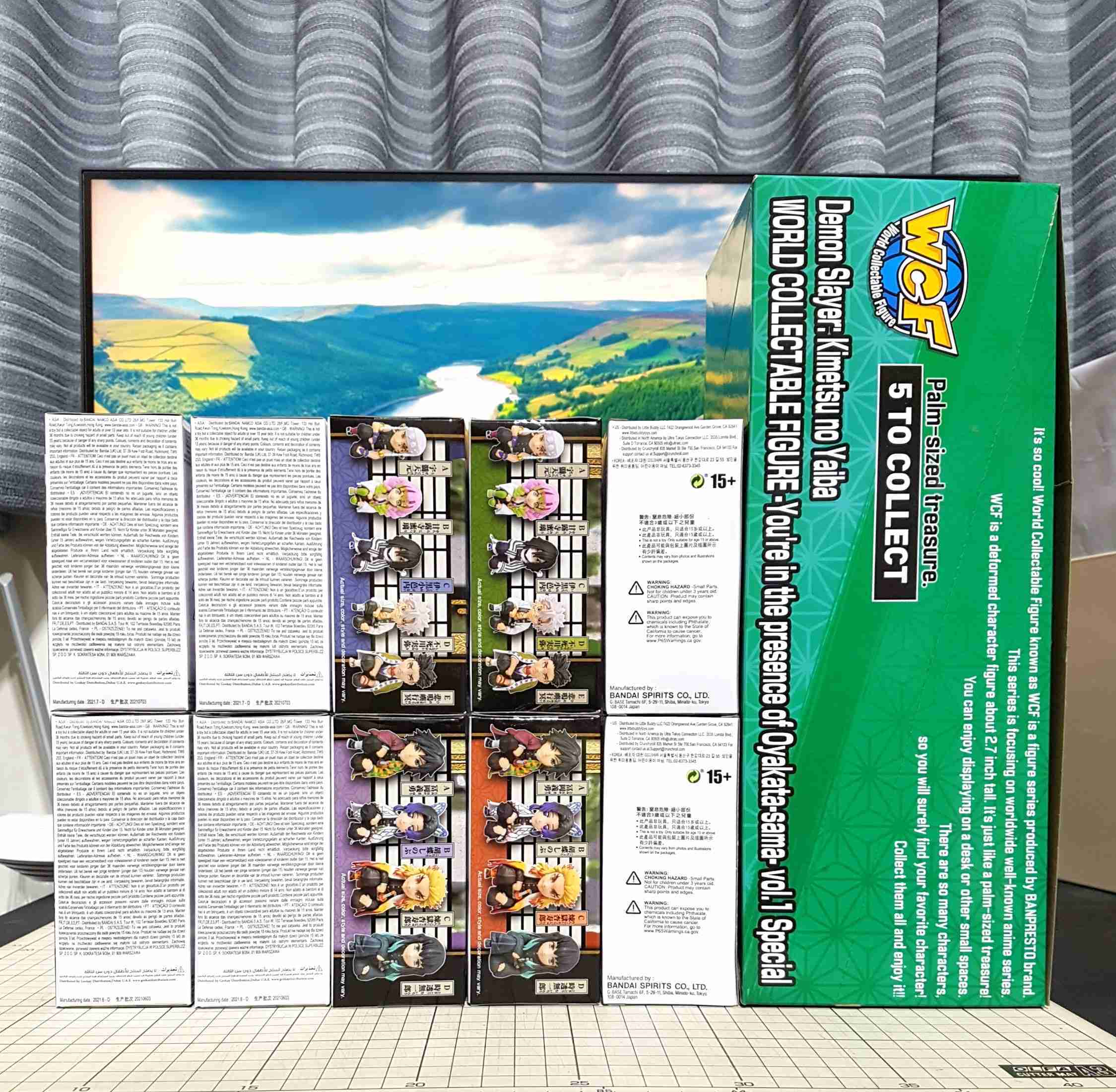 [長夜餘火]現貨24小時出貨 WCF 在主公大人面前 Vol.1、Vol.2 炭治郎 水柱 風柱 岩柱 戀柱 音柱 鬼滅