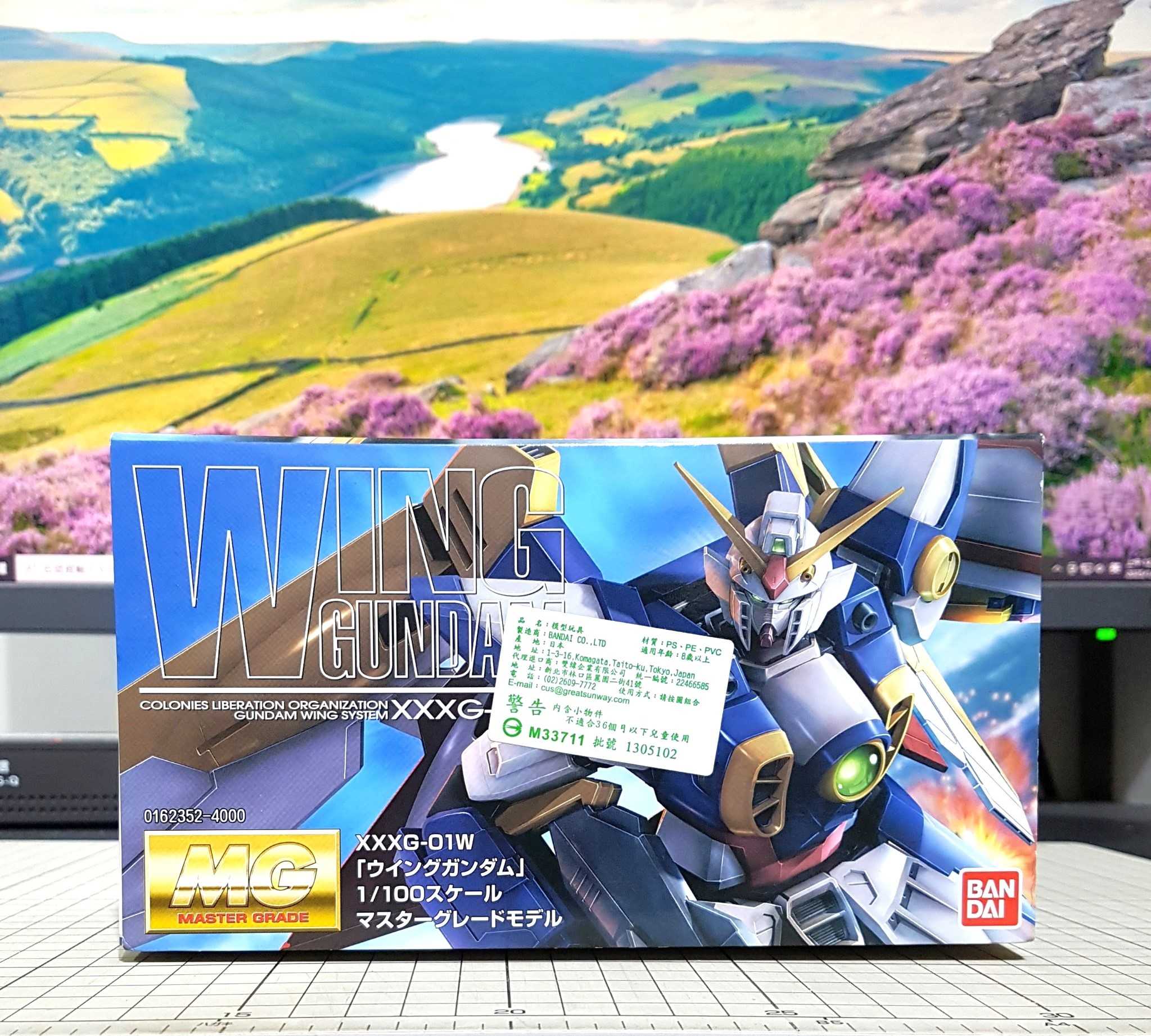 [長夜餘火]現貨 BANDAI MG 1/100 飛翼鋼彈 WING GUNDAM 新機動戰記鋼彈W 不挑盒況 萬代