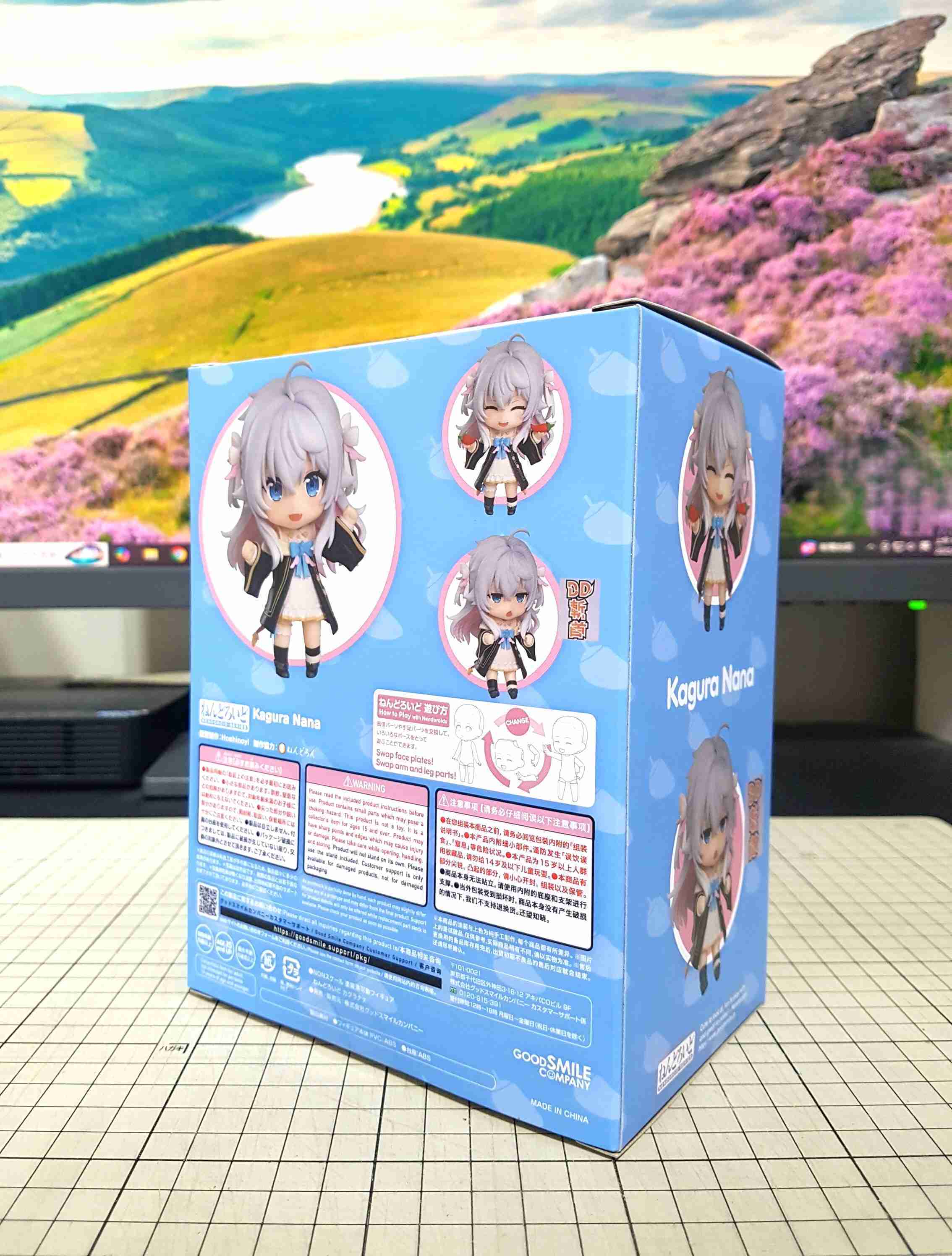 [長夜餘火]首販 現貨24小時出貨 GSC 黏土人 神樂七奈 Vtuber 1763 代理版 全新