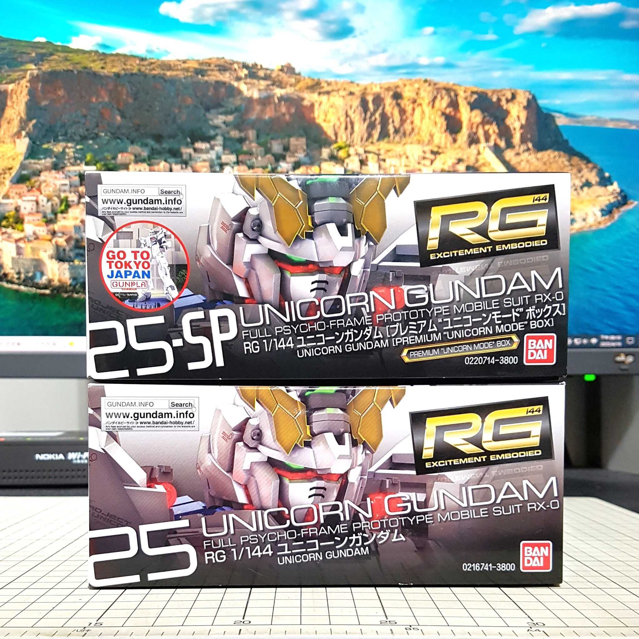 [長夜餘火]現貨24小時出貨 BANDAI 1/144 RG 獨角獸鋼彈 初回限定盒繪 機動戰士鋼彈UC 不挑盒況 萬代