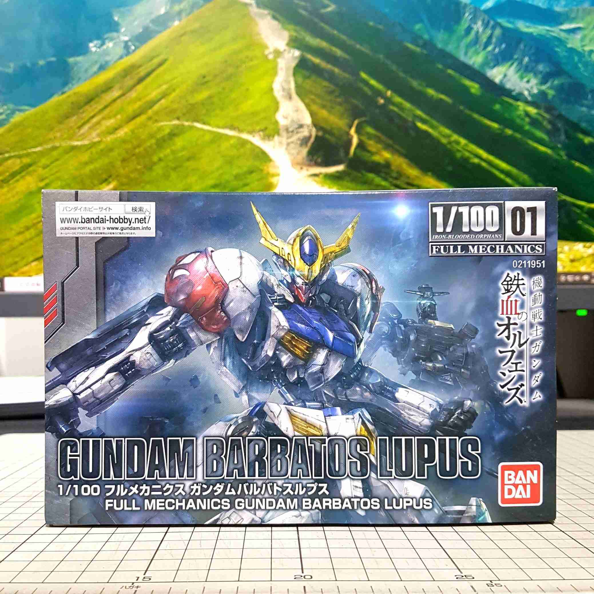 [長夜餘火]現貨24小時出貨 BANDAI 1/100 獵魔鋼彈 機動戰士鋼彈 鐵血孤兒 萬代 全新未組