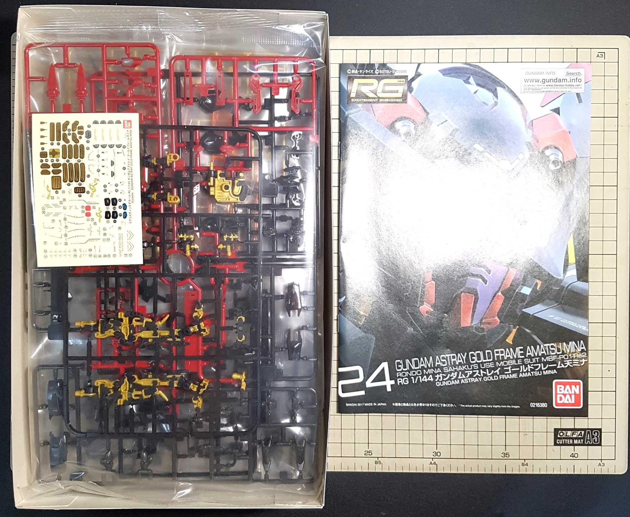 現貨 BANDAI 1/144 RG 異端鋼彈 金色機 天蜜娜 機動戰士鋼彈SEED ASTRAY 不挑盒況 萬代