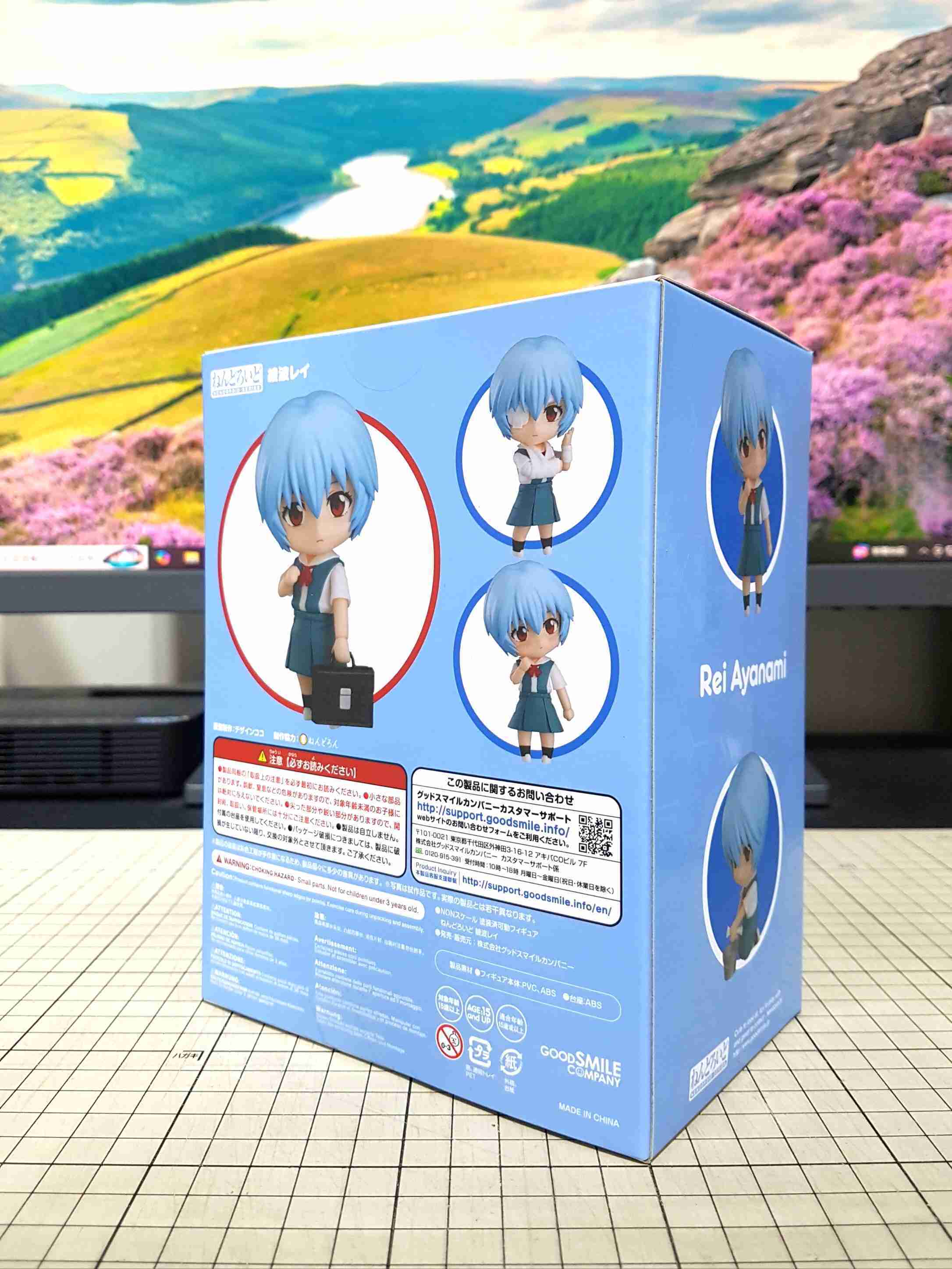 [長夜餘火]首販 現貨24小時出貨 GSC 黏土人 綾波零 制服 1197 新世紀福音戰士 新劇場版 代理版 全新