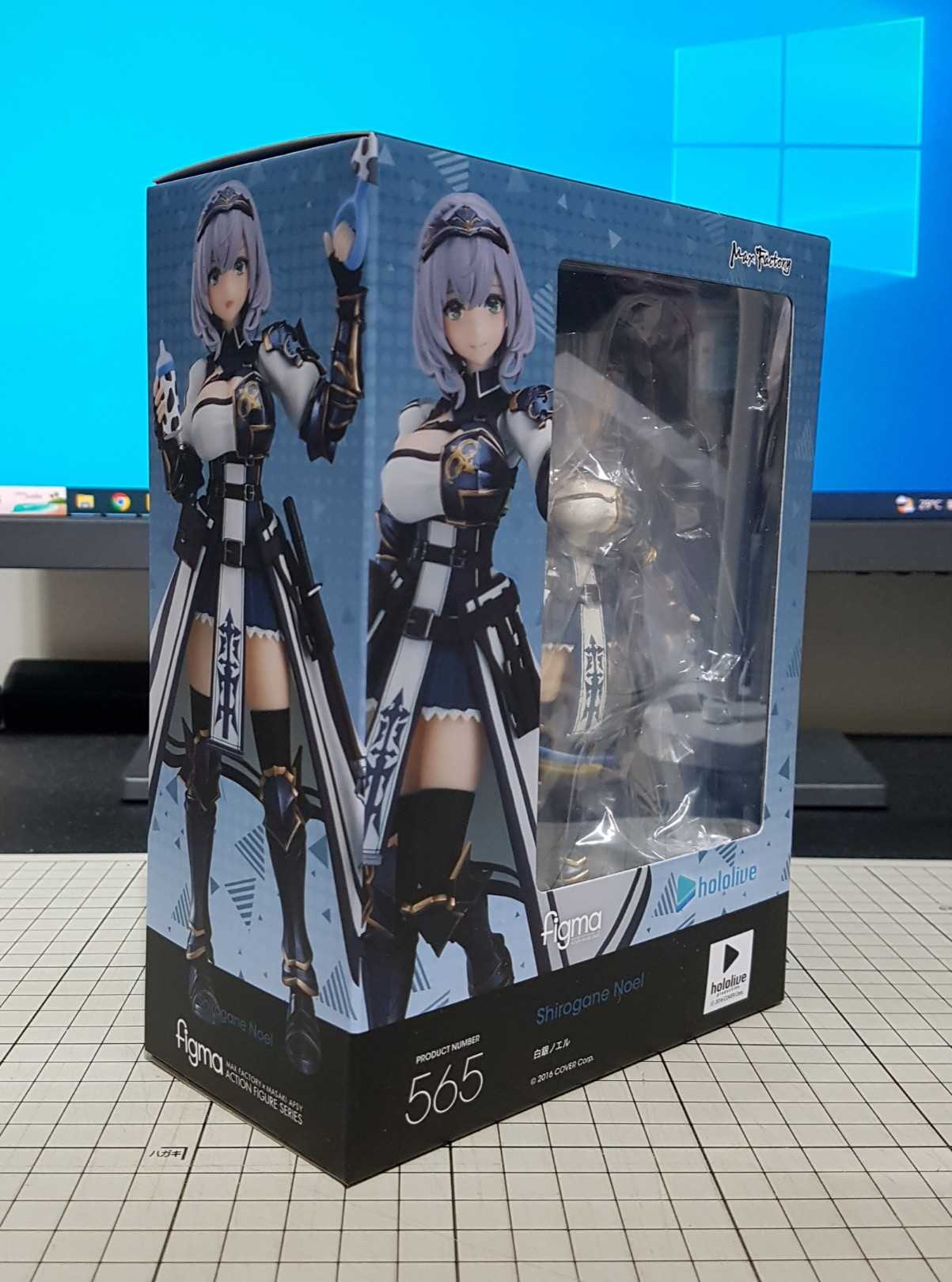 長夜餘火]現貨24小時出MaxFactory 盒況好Figma 565 白銀諾艾爾白銀