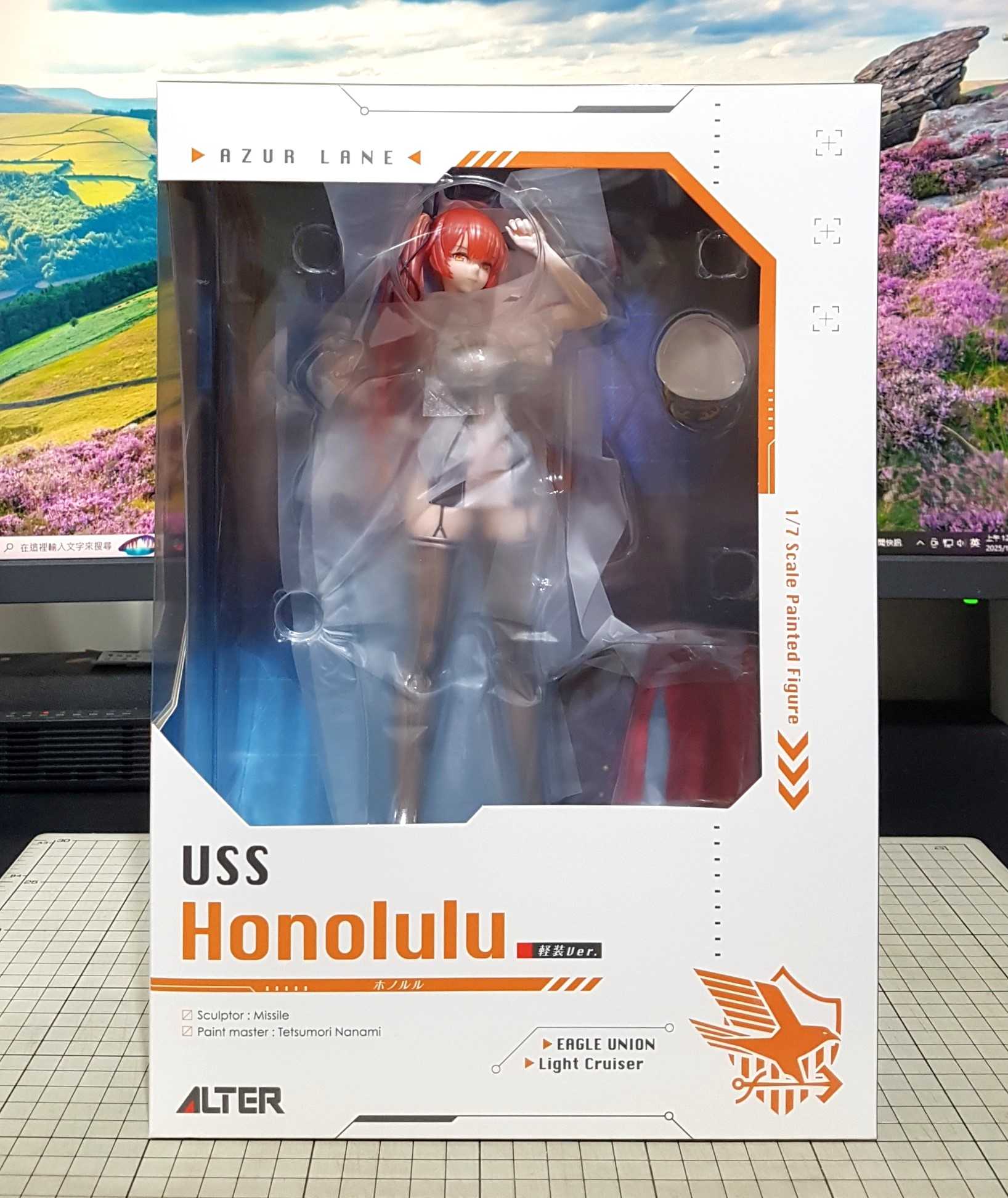 [長夜餘火]現貨24小時出貨 代理版 盒況好 ALTER 火奴魯魯 檀香山號 輕裝Ver. 1/7 碧藍航線
