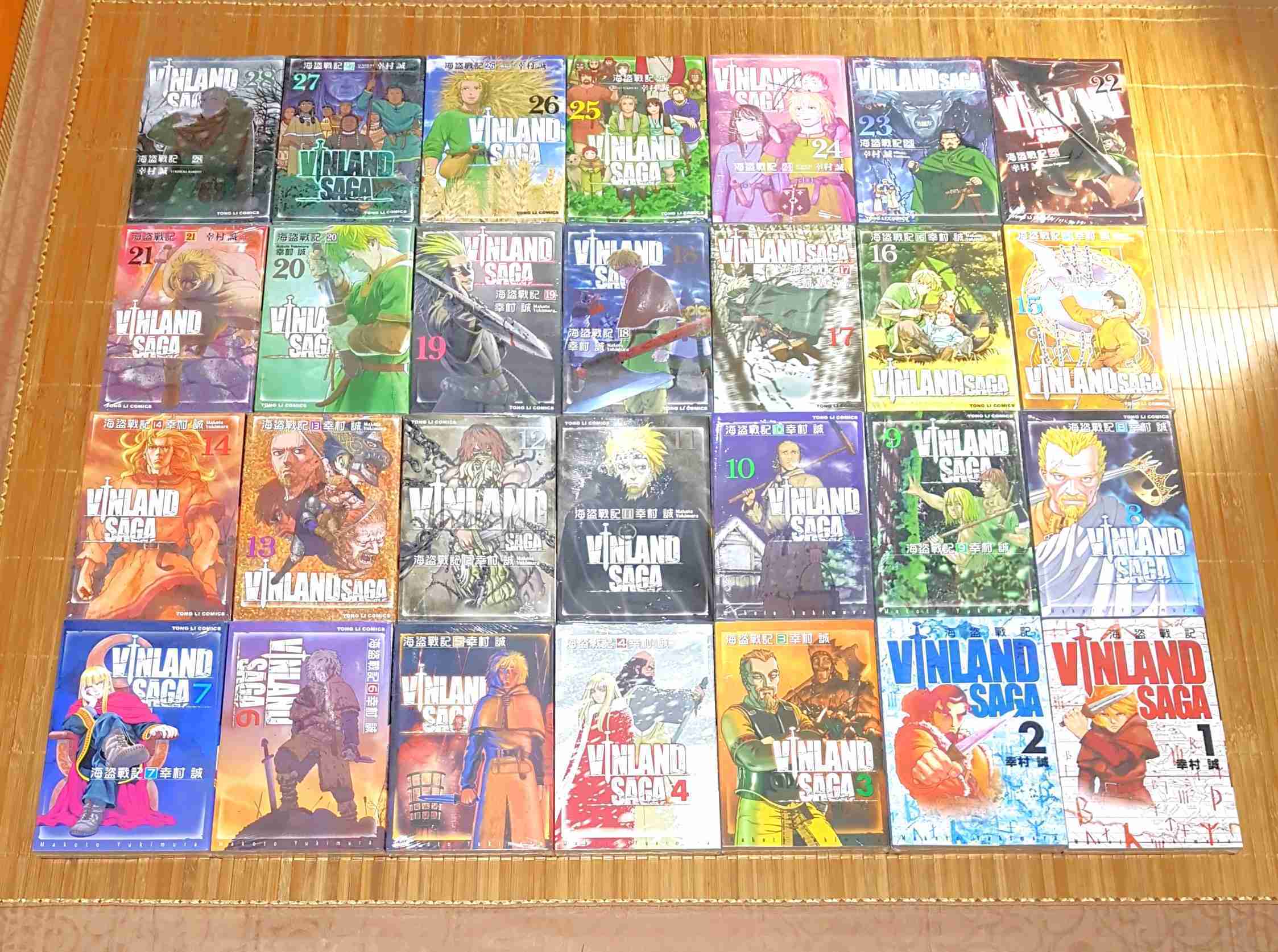 海盜戰記 1、2、3、4、5、6、7、8、9、10、11、12、13、14、15、16、17、18、19~28 幸村誠