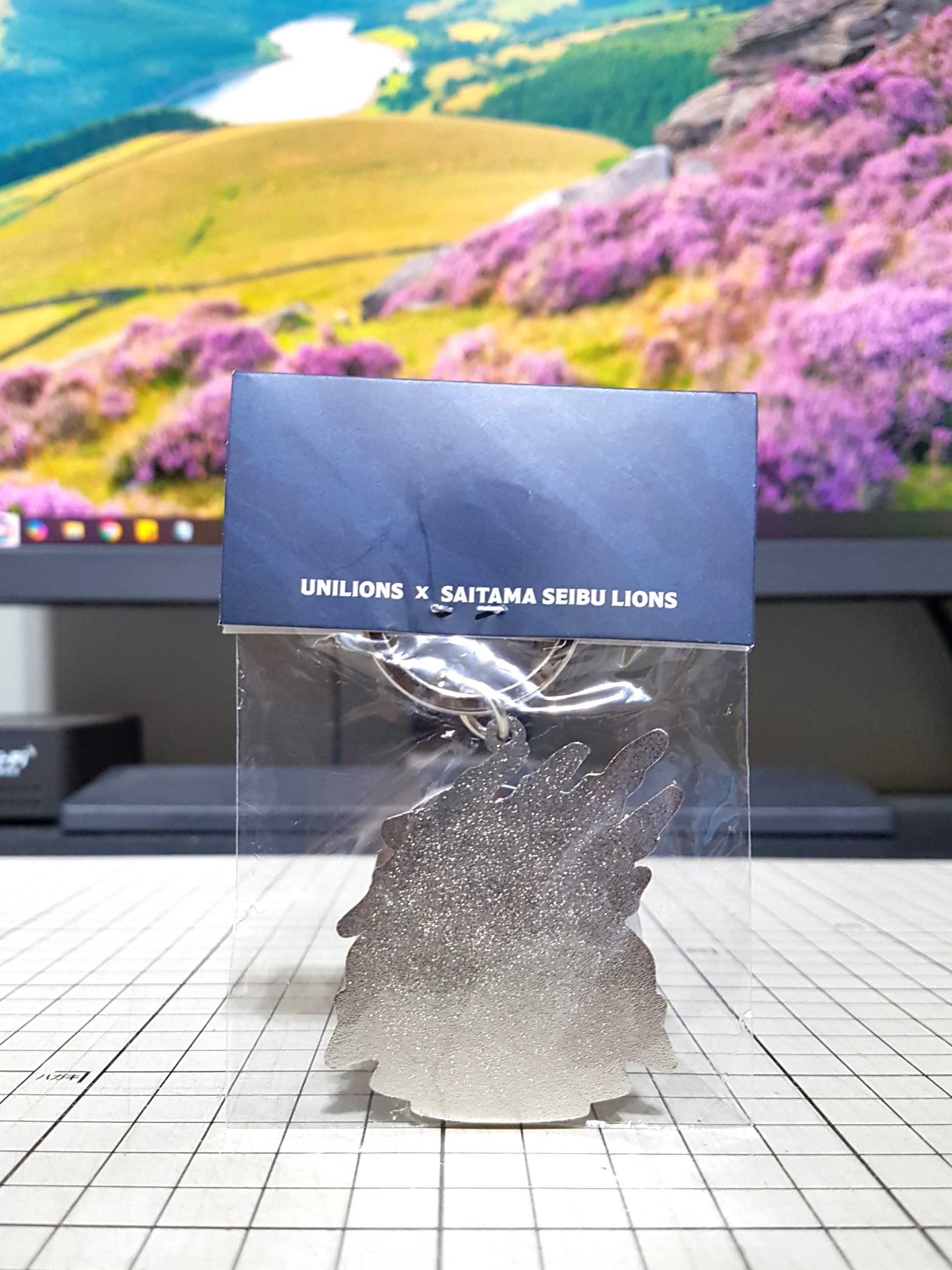 [長夜餘火]現貨24小時出貨 台日雙獅交流10週年 LOGO紀念鑰匙圈 全新