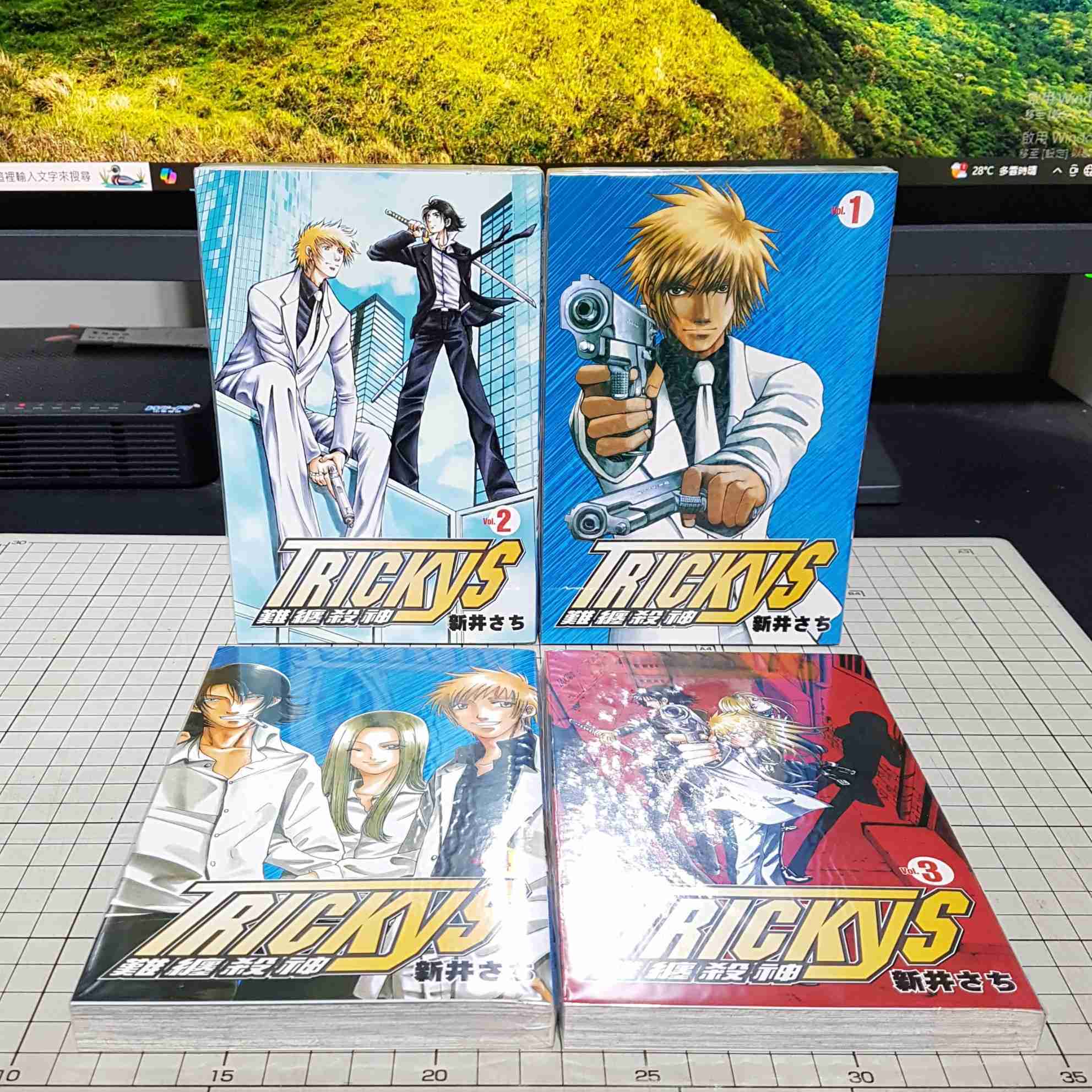 [長夜餘火]現貨24小時出貨 難纏殺神 1、2、3、4 新井さち 東立 全首刷 自有書 無章釘