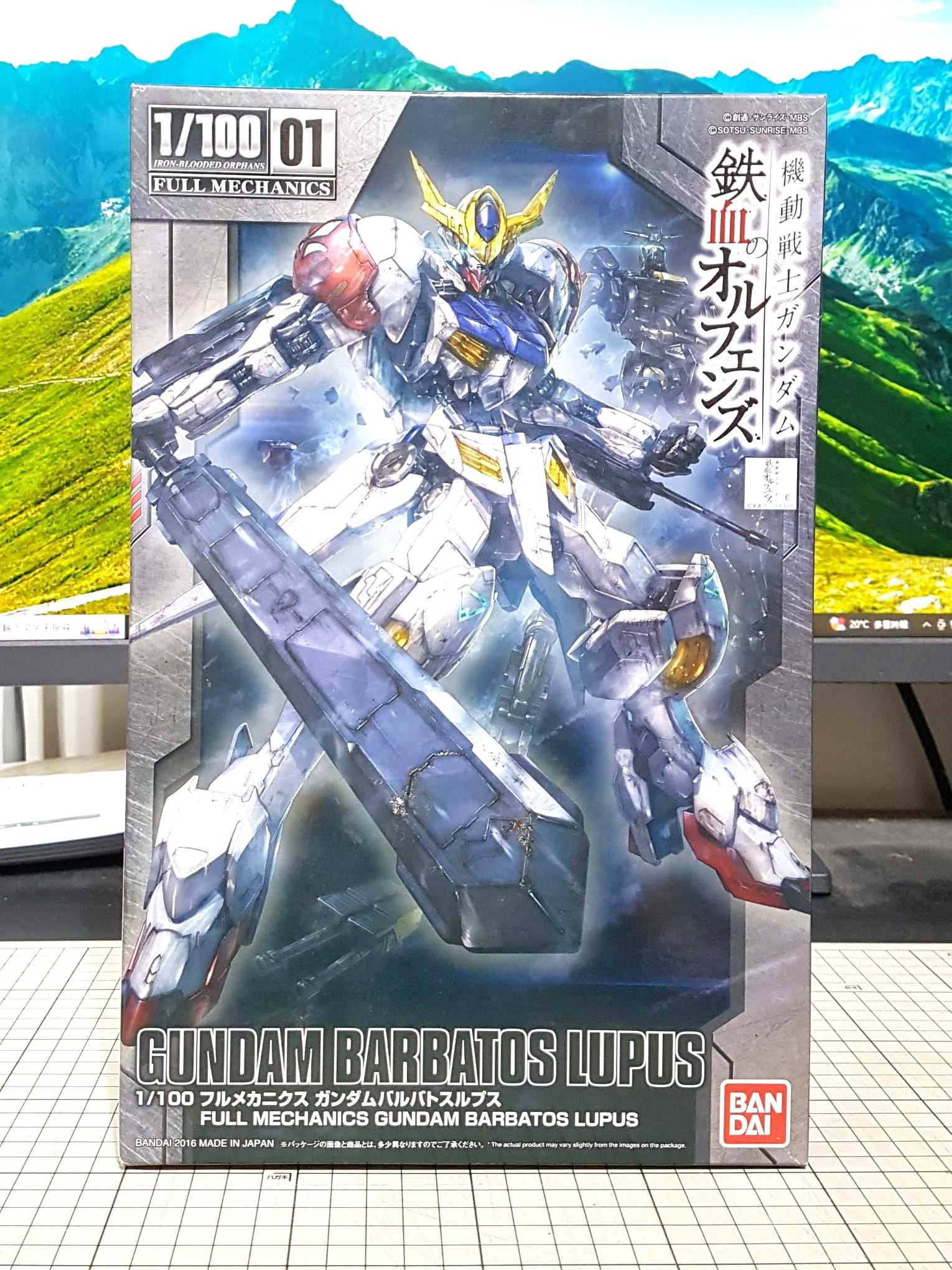 [長夜餘火]現貨24小時出貨 BANDAI 1/100 獵魔鋼彈 機動戰士鋼彈 鐵血孤兒 萬代 全新未組