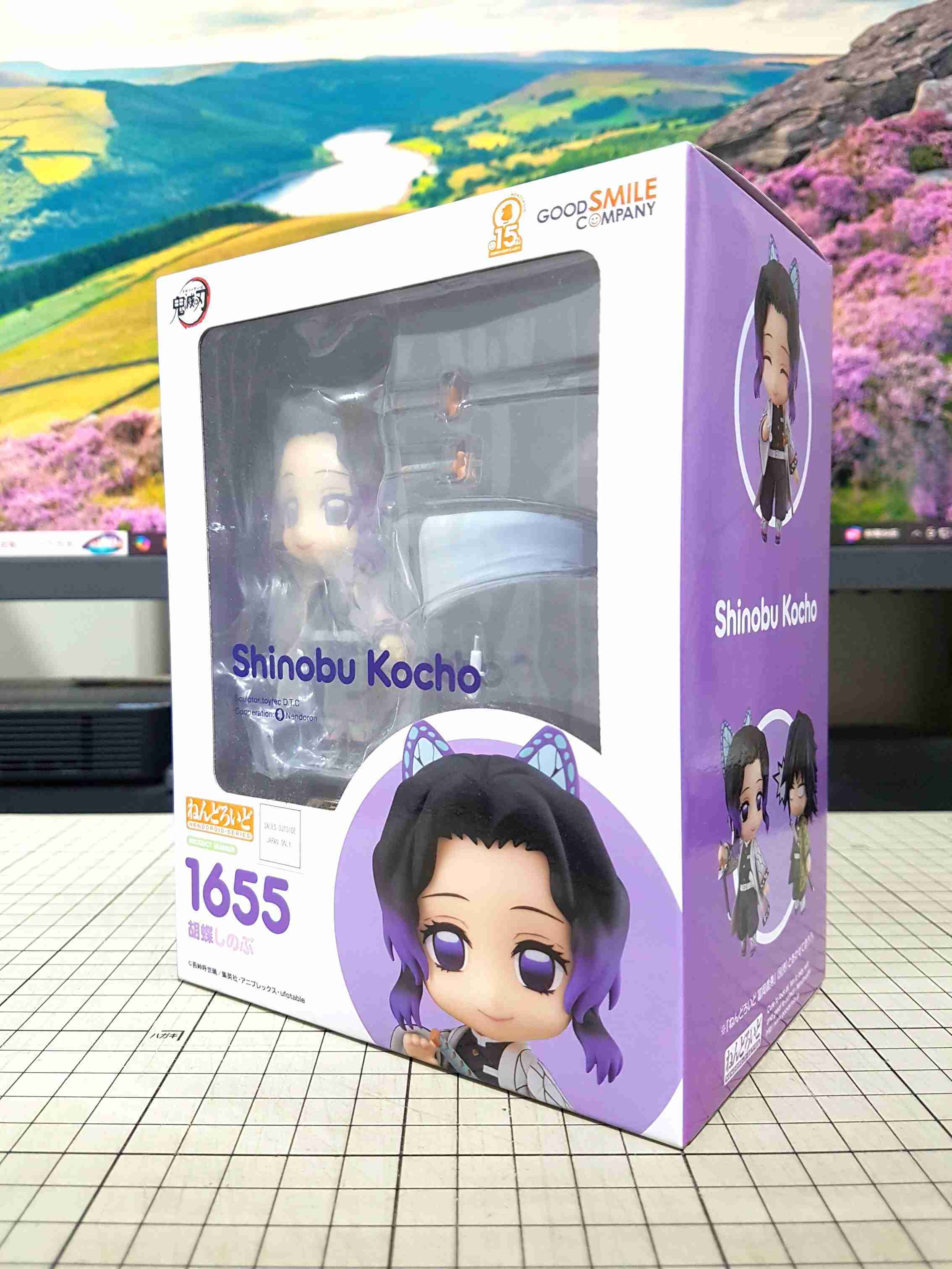 [長夜餘火]現貨24小時出貨 GSC 黏土人 胡蝶忍 蟲柱 1655 鬼滅之刃 代理版 全新