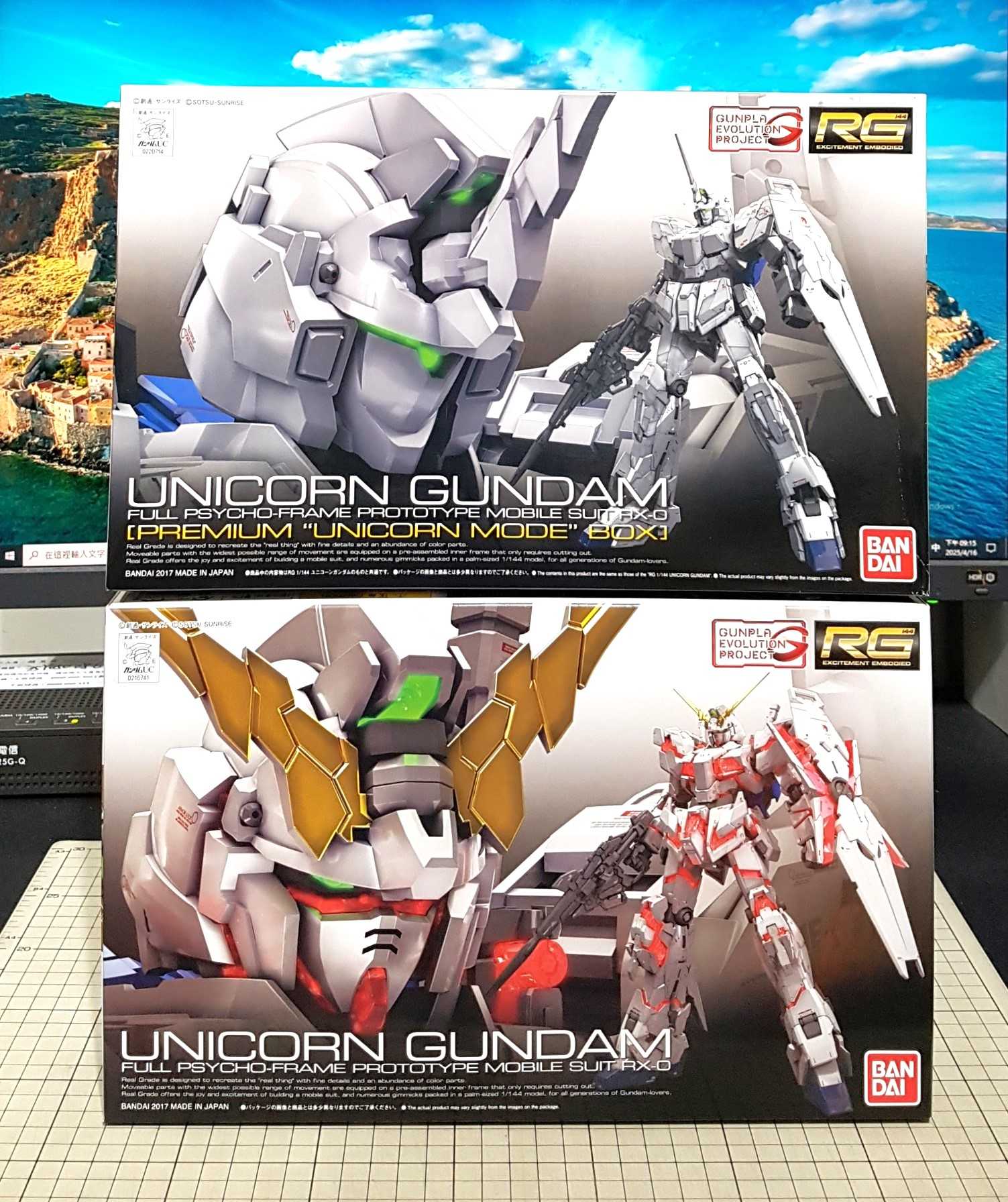 [長夜餘火]現貨24小時出貨 BANDAI 1/144 RG 獨角獸鋼彈 初回限定盒繪 機動戰士鋼彈UC 不挑盒況 萬代