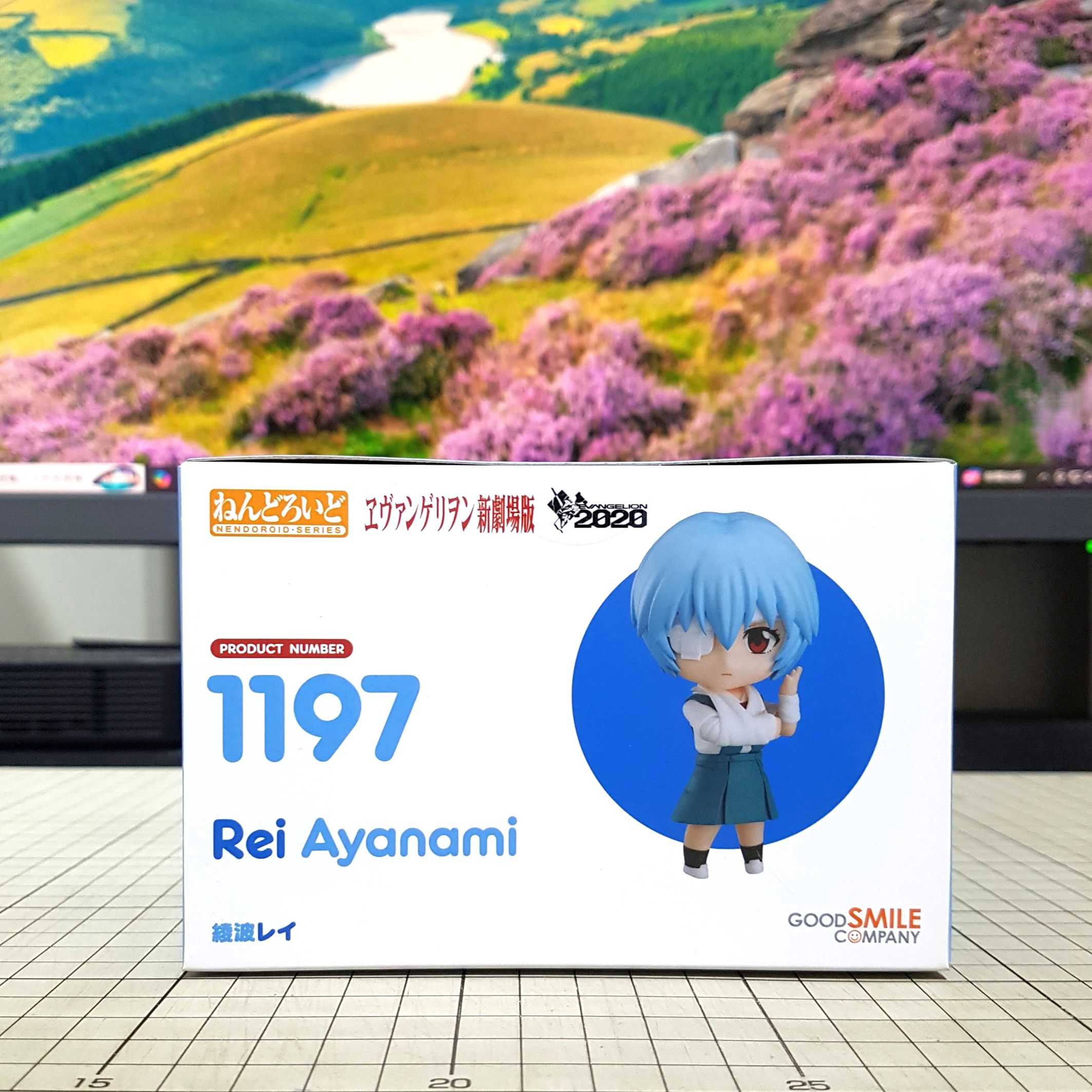 [長夜餘火]首販 現貨24小時出貨 GSC 黏土人 綾波零 制服 1197 新世紀福音戰士 新劇場版 代理版 全新