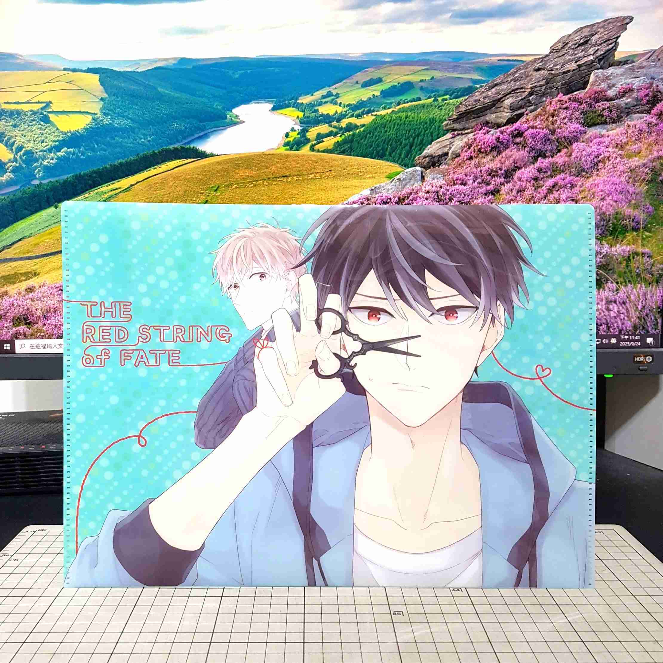 [長夜餘火]現貨24小時出貨 紅線的緩刑期限 A4橫式資料袋 吉尾アキラ 2023 東立 春納祭