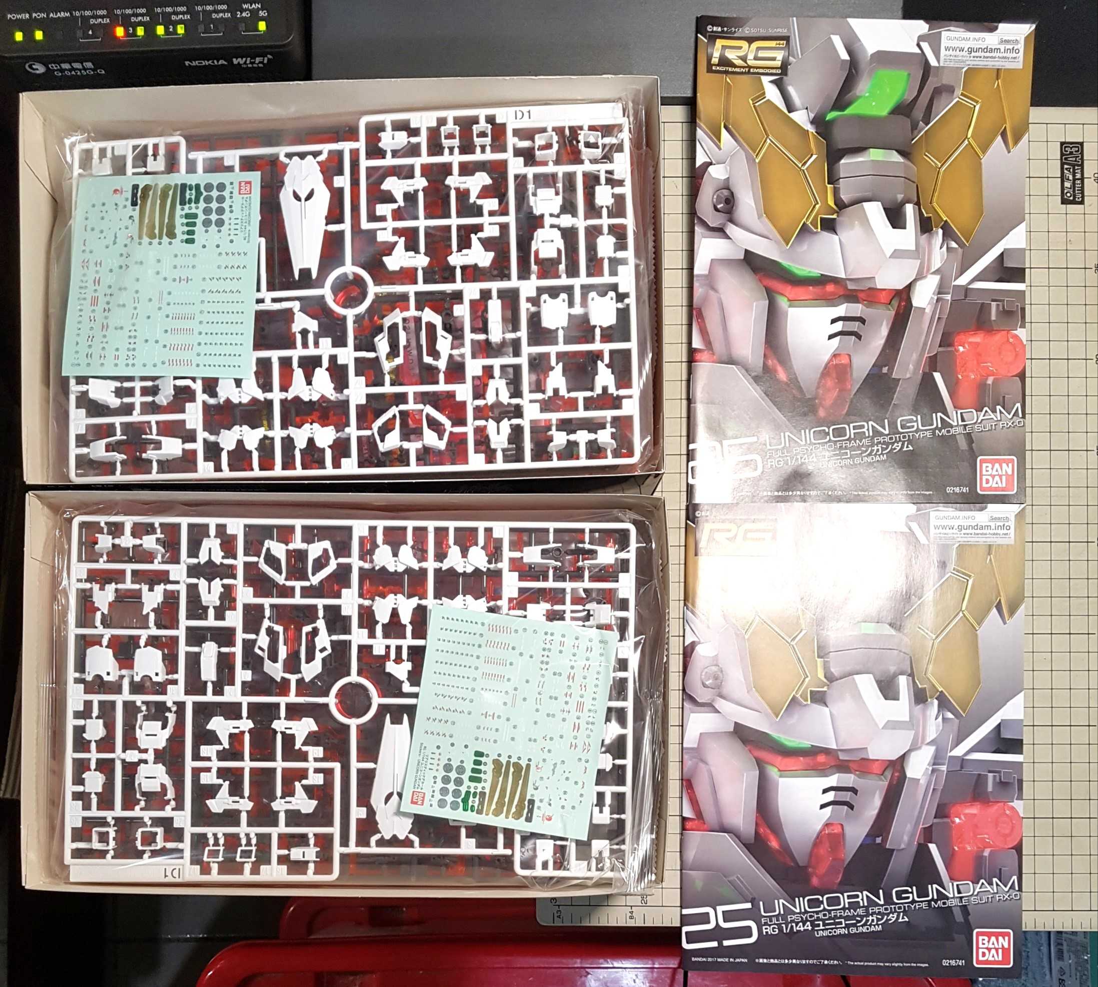 [長夜餘火]現貨24小時出貨 BANDAI 1/144 RG 獨角獸鋼彈 初回限定盒繪 機動戰士鋼彈UC 不挑盒況 萬代