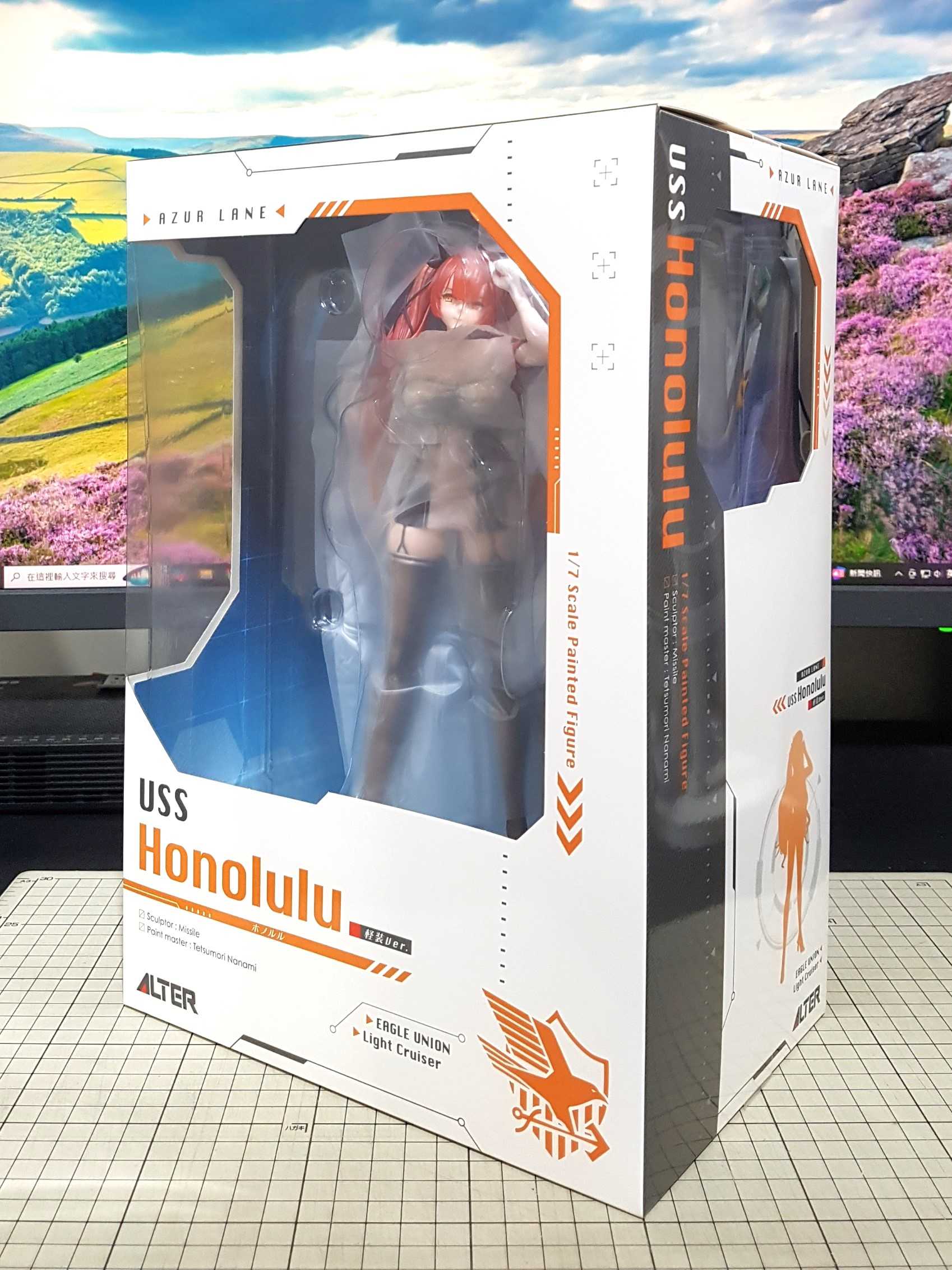 [長夜餘火]現貨24小時出貨 代理版 盒況好 ALTER 火奴魯魯 檀香山號 輕裝Ver. 1/7 碧藍航線