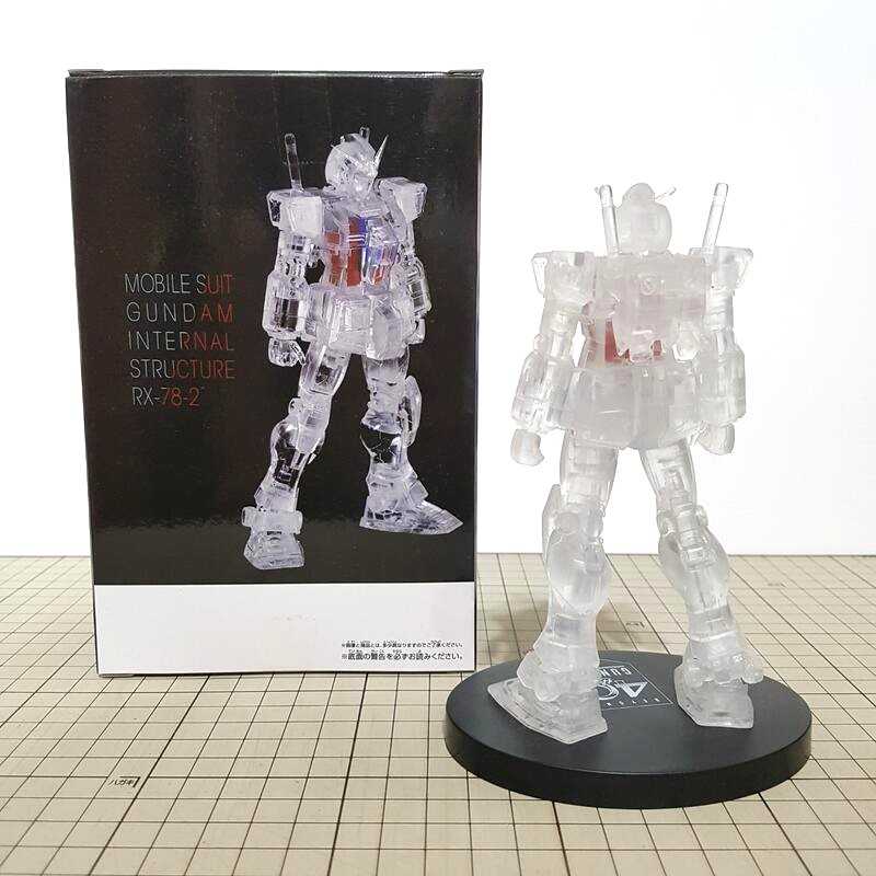 [長夜餘火]現貨24小時出貨 BANPRESTO RX-78-2 B款 全透明 景品 機動戰士 鋼彈 40週年 已拆封