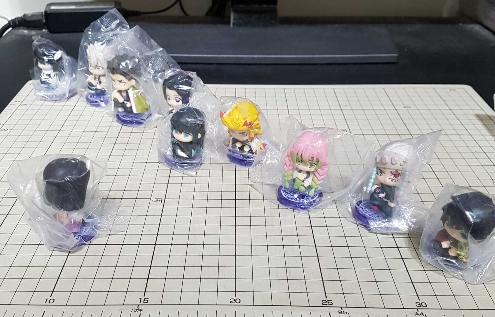 [長夜餘火]現貨24小時出貨 BANDAI 鬼滅之刃 柱合會議 坐姿 P4+P5 第四+五彈 扭蛋 全套10款 無蛋殼