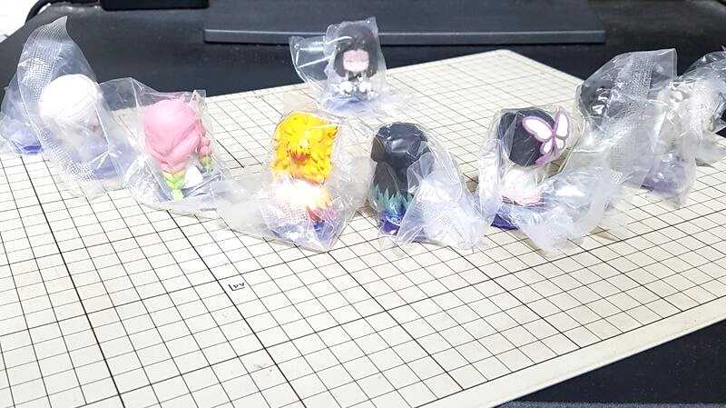 [長夜餘火]現貨 BANDAI 鬼滅之刃 坐姿 P4 P5 第四彈 第五彈 柱合會議 產屋敷耀哉、蟲柱、蛇柱、戀柱、風柱