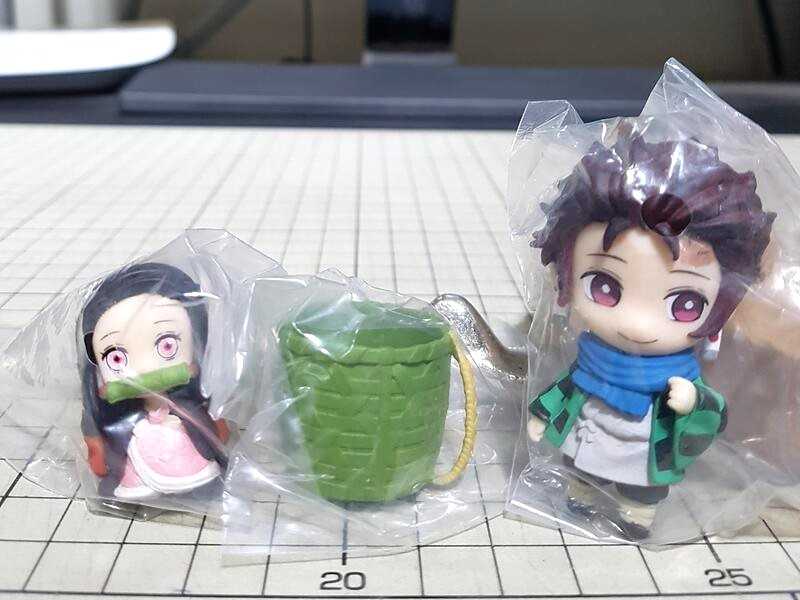 [長夜餘火]現貨24小時出貨 日版 一番賞 A賞 竈門炭治郎 禰豆子 竹簍 轉蛋 扭蛋 鬼滅之刃 全新