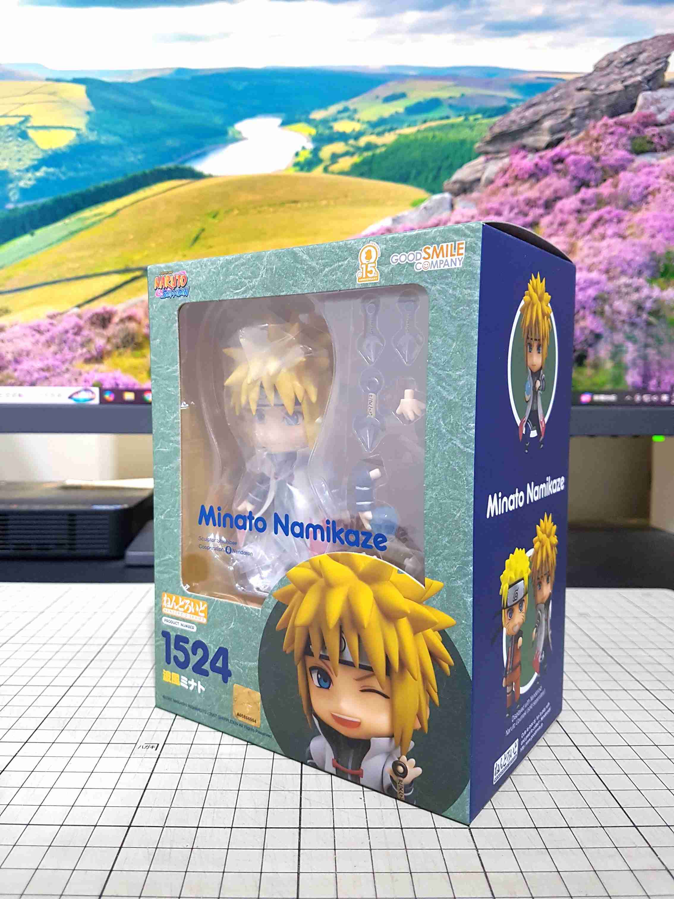 [長夜餘火]首販 現貨24小時出貨 GSC 黏土人 波風湊 1524 第四代火影 火影忍者 疾風傳 代理版 全新