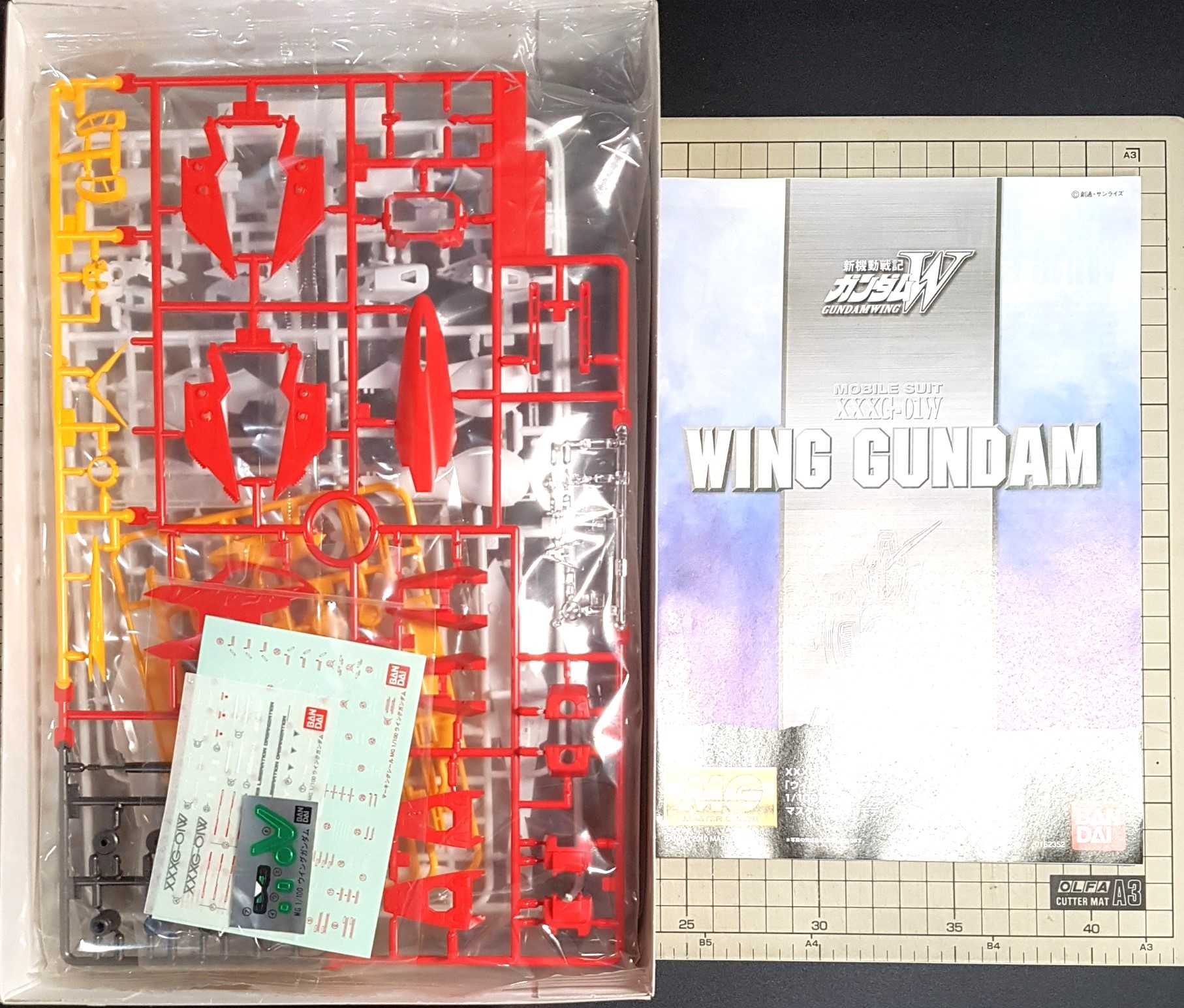 [長夜餘火]現貨 BANDAI MG 1/100 飛翼鋼彈 WING GUNDAM 新機動戰記鋼彈W 不挑盒況 萬代