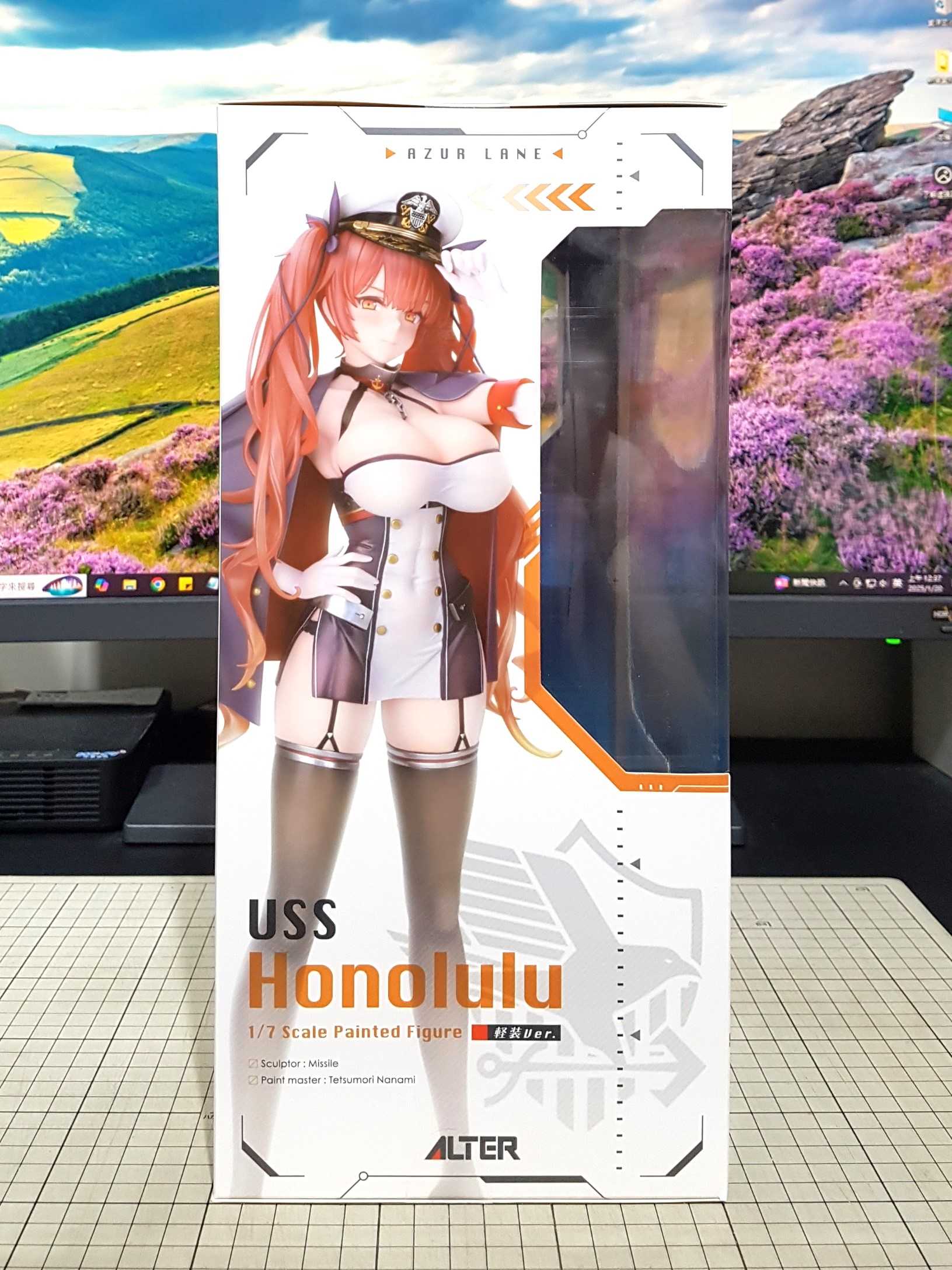 [長夜餘火]現貨24小時出貨 代理版 盒況好 ALTER 火奴魯魯 檀香山號 輕裝Ver. 1/7 碧藍航線