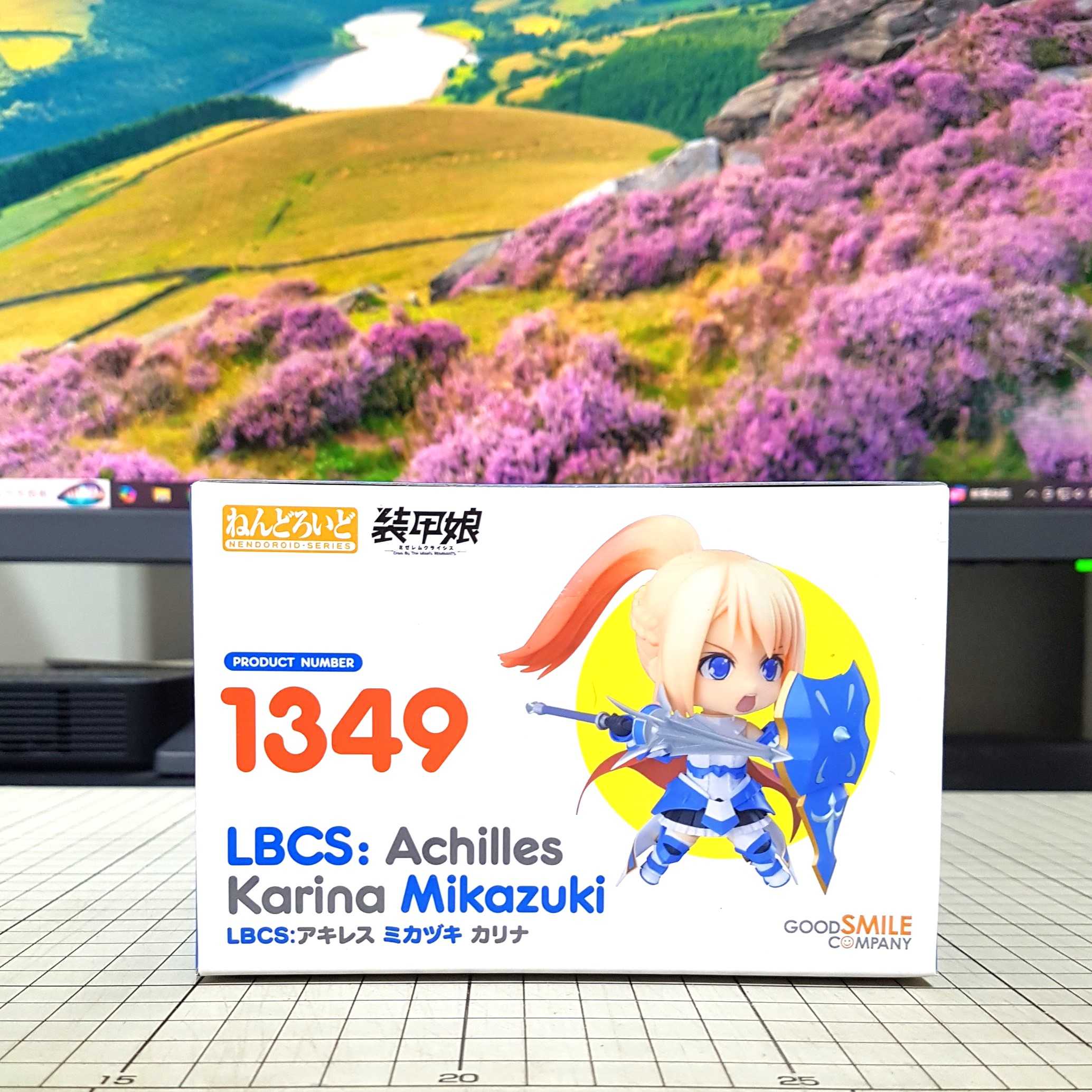 [長夜餘火]現貨24小時出貨 GSC 黏土人 LBCS : 阿基里斯 裝甲娘 1349 代理版 全新