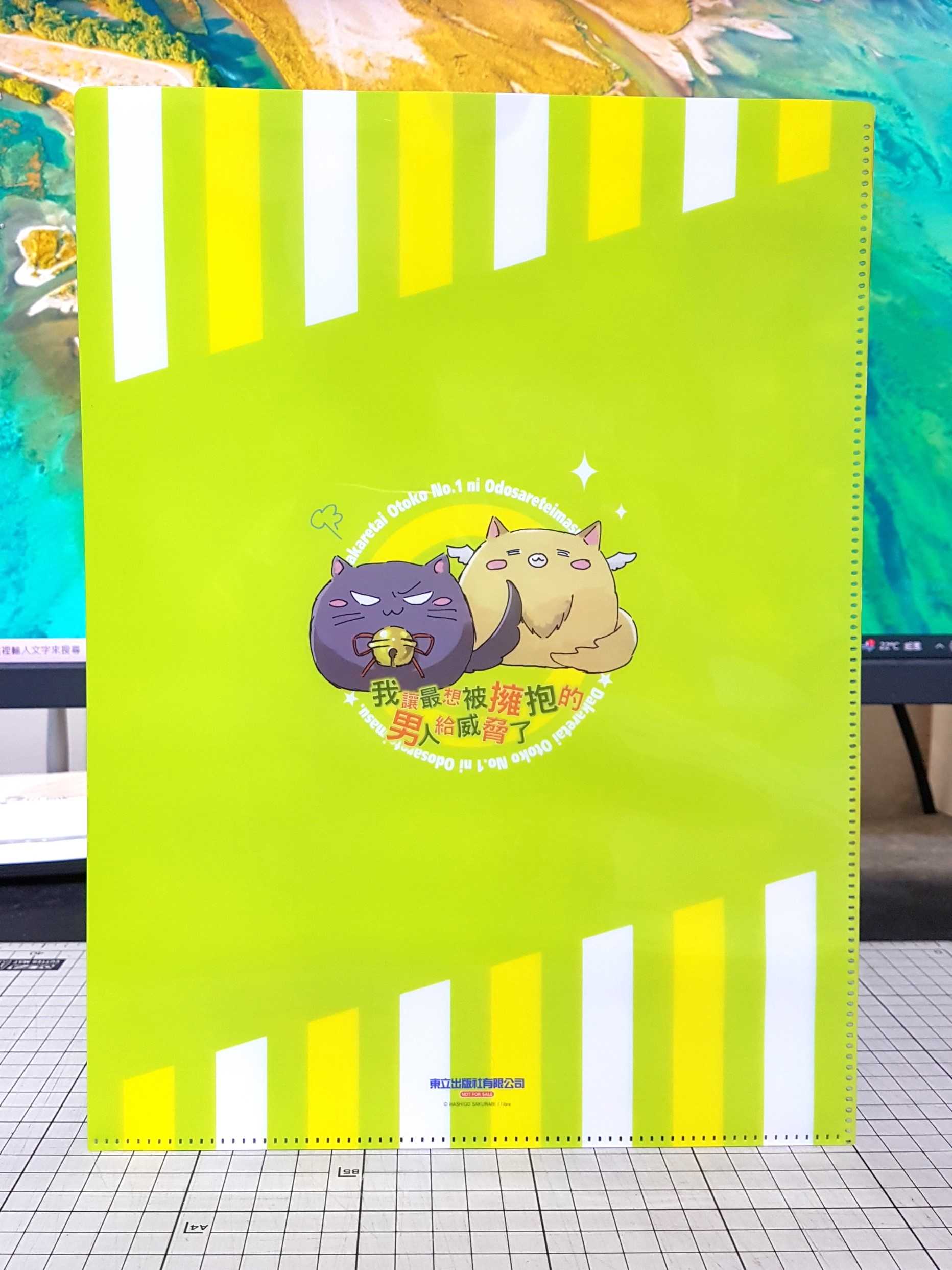 [長夜餘火]現貨24小時出貨 買慶祭 我讓最想被擁抱的男人給威脅了 多功能資料夾 紙箱包裝出貨 桜日梯子 東立