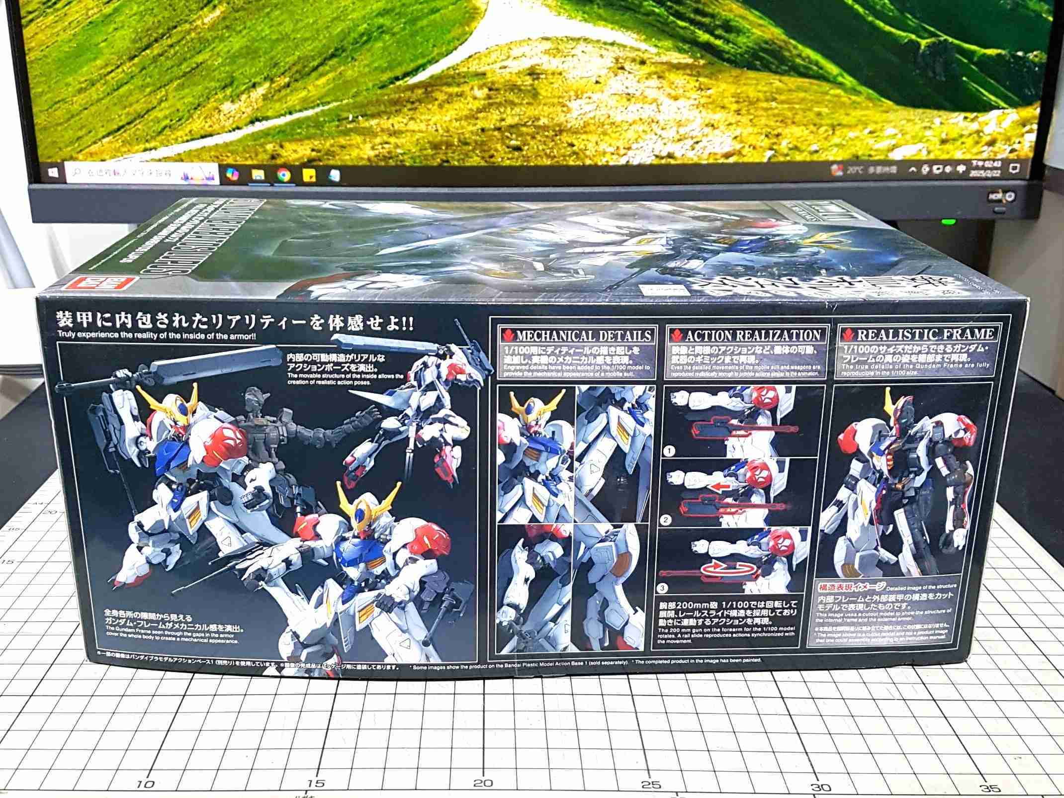 [長夜餘火]現貨24小時出貨 BANDAI 1/100 獵魔鋼彈 機動戰士鋼彈 鐵血孤兒 萬代 全新未組