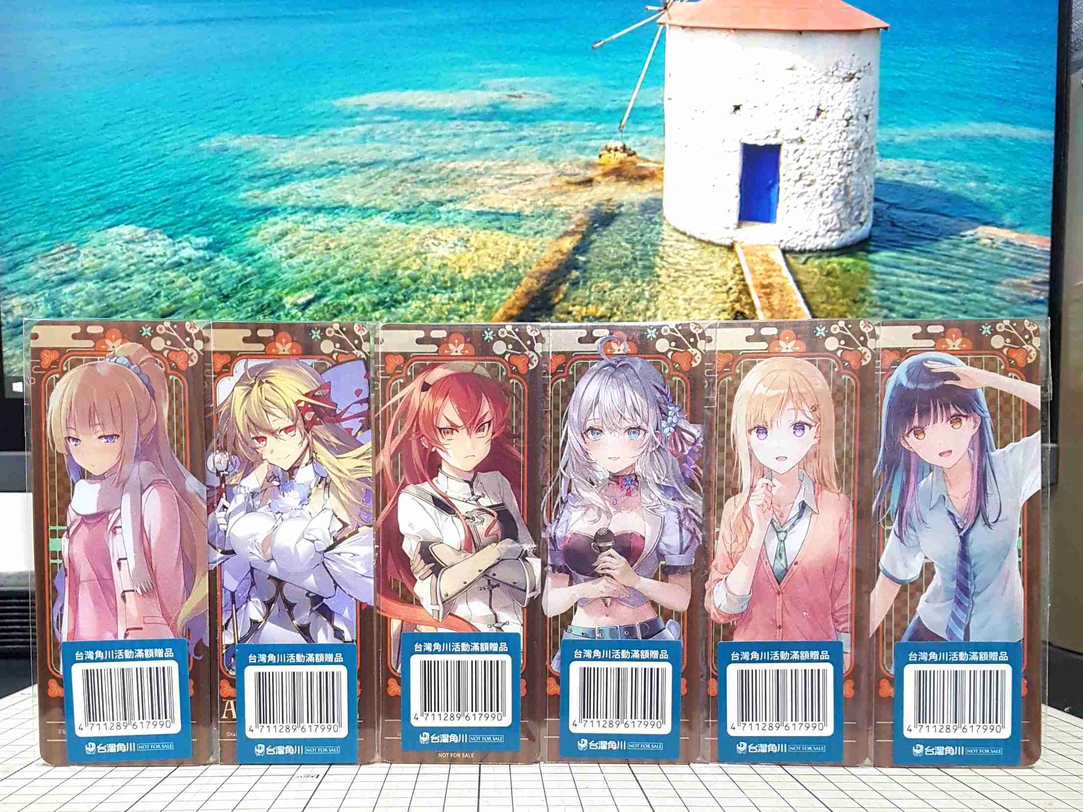 [長夜餘火]現貨24小時出貨 台灣角川「和風電鍍書籤」輕井澤惠、艾莉絲、艾莉、綾瀨沙季、二斗千華、愛麗絲莉潔 全新