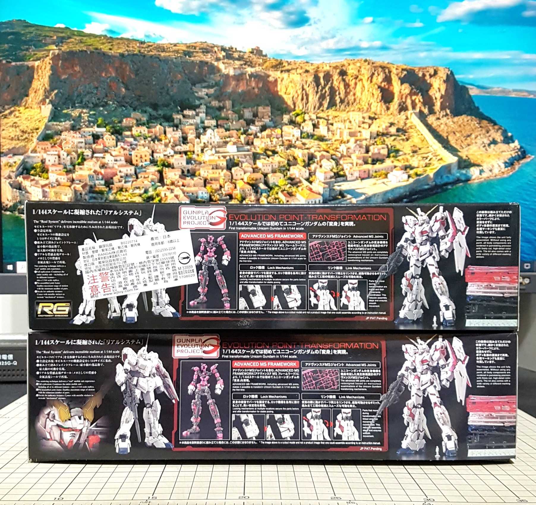 [長夜餘火]現貨24小時出貨 BANDAI 1/144 RG 獨角獸鋼彈 初回限定盒繪 機動戰士鋼彈UC 不挑盒況 萬代