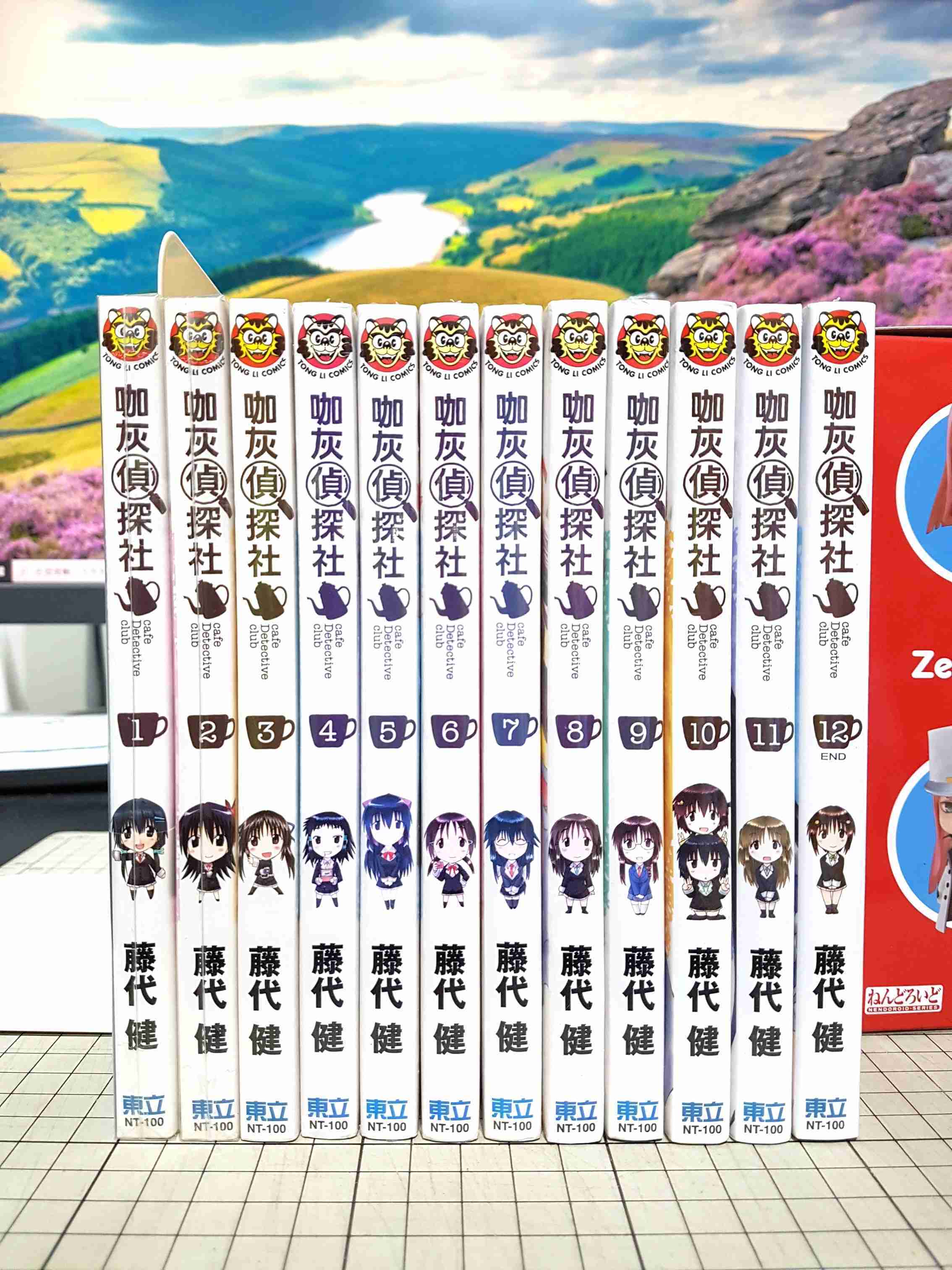 [長夜餘火]現貨24小時出貨 咖灰偵探社 1~12 藤代健 東立 全新 自有書 首刷書腰 無章釘