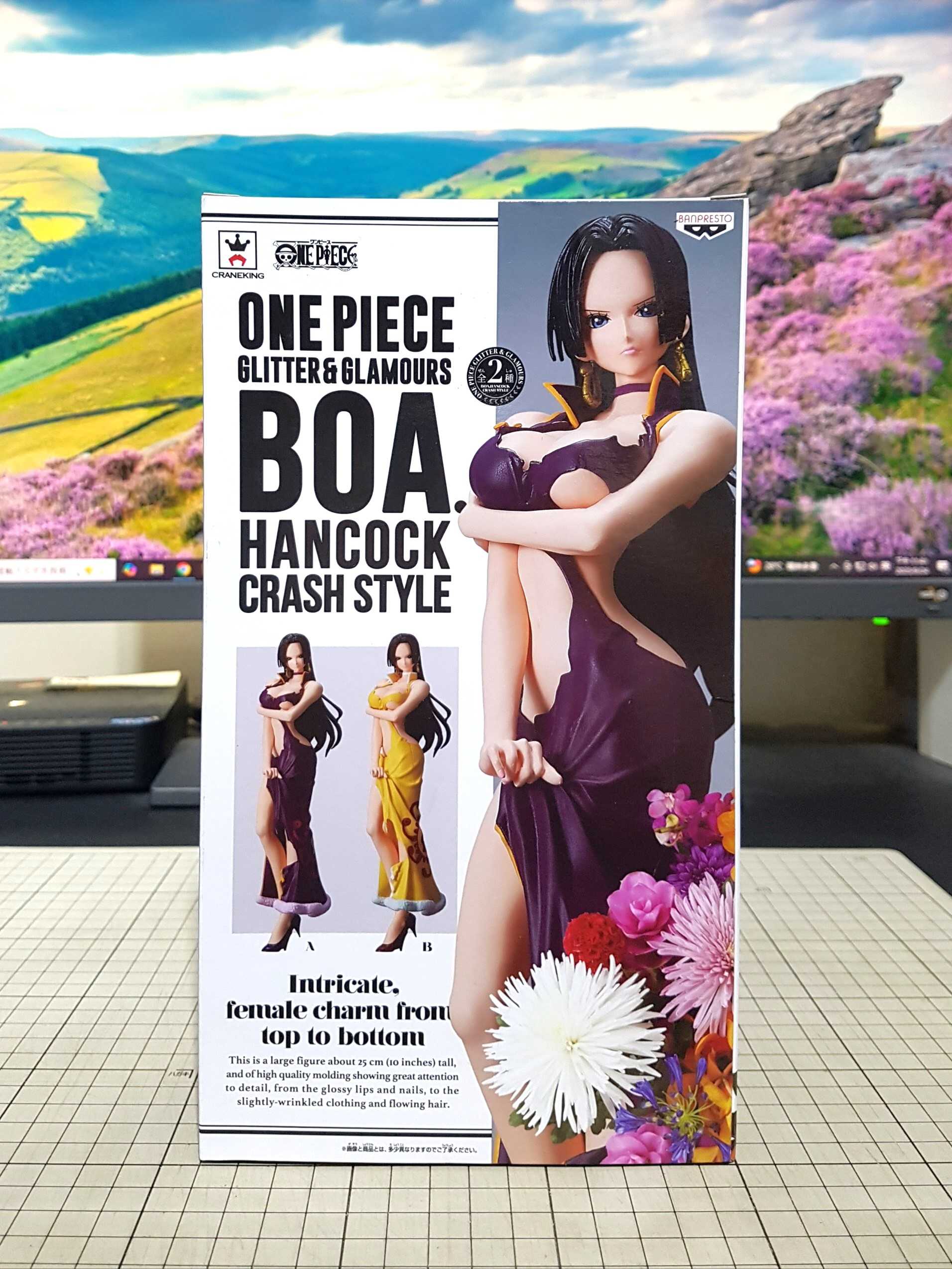 [長夜餘火]現貨24小時出貨 BANPRESTO G\u0026G 波雅.漢考克 CRASH STYLE 女帝 航海王 已拆封