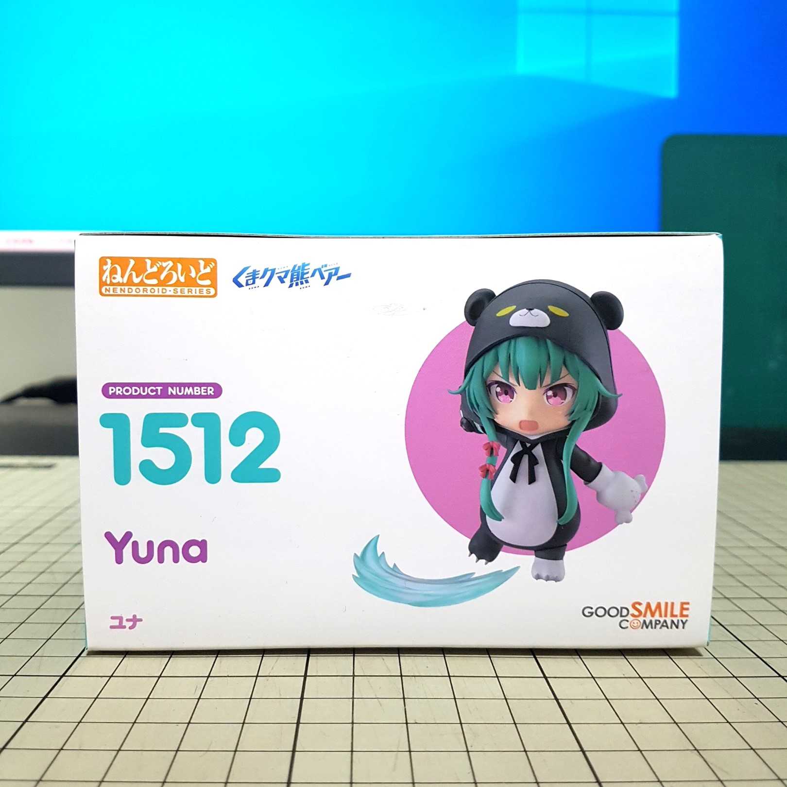 [長夜餘火]現貨24小時出貨 代理版 GSC 黏土人 優奈 1512 熊熊勇闖異世界 全新