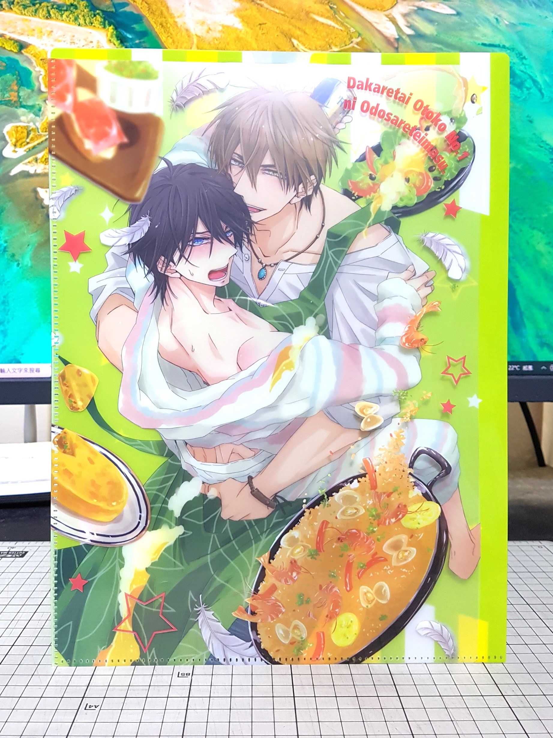 [長夜餘火]現貨24小時出貨 買慶祭 我讓最想被擁抱的男人給威脅了 多功能資料夾 紙箱包裝出貨 桜日梯子 東立