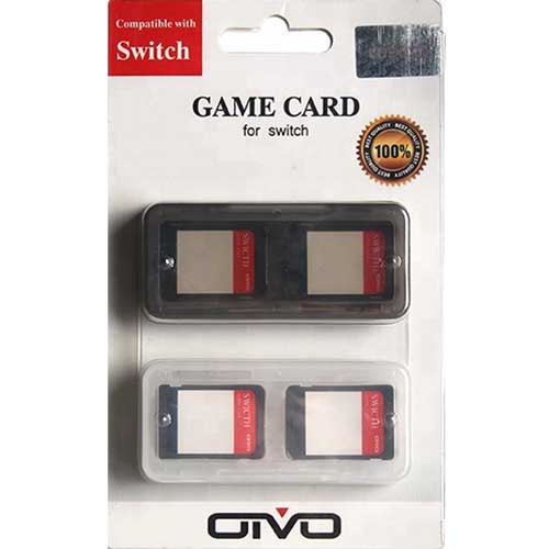 【GAME休閒館】OIVO  NS Switch 遊戲卡匣盒 4 片裝 一組2個【現貨】