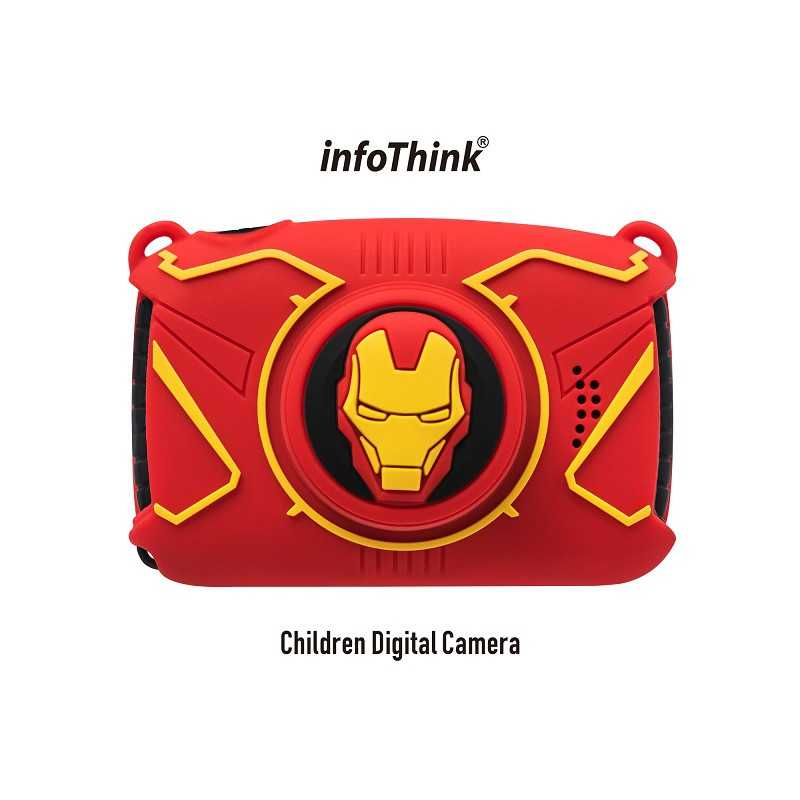 【GAME休閒館】漫威鋼鐵人系列兒童數位相機 一年保固