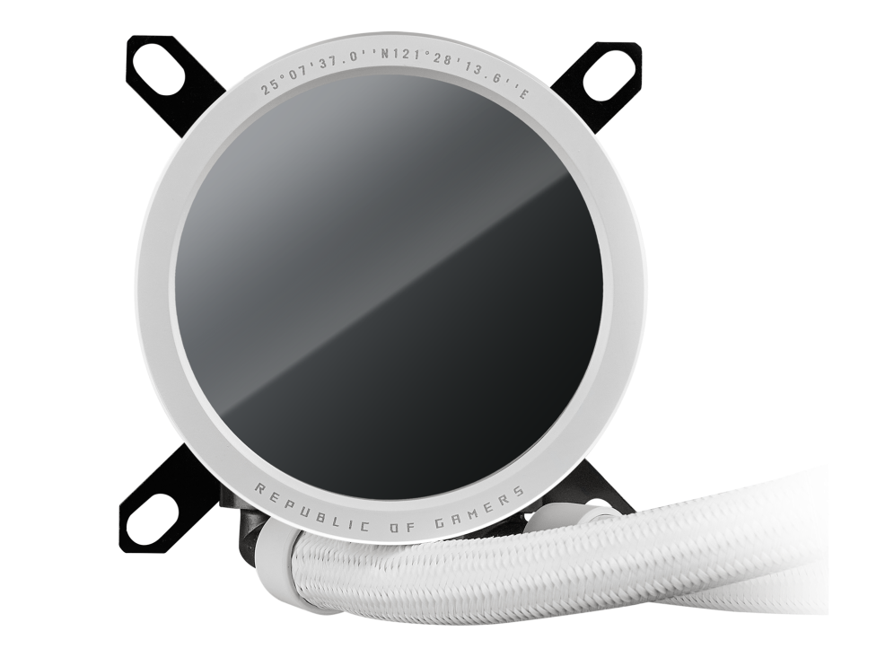 ASUS《 ROG RYUO III 240 ARGB 白龍王三代 一體式CPU 水冷散熱器 白色 》【預購】