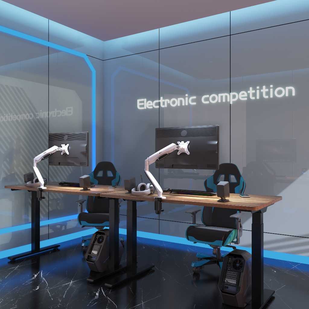 【GAME休閒館】Raymii 瑞米《 OS2 夾桌式鋁合金 氣壓式螢幕支架 》【現貨】