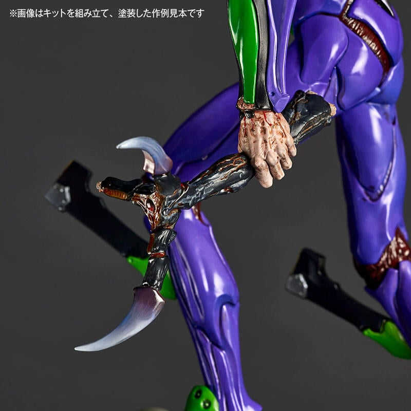 海洋堂 ARTPLA 福音戰士 EVA 初號機 暴走 組裝模型(自行塗裝) 23cm 11月【預購8/14】
